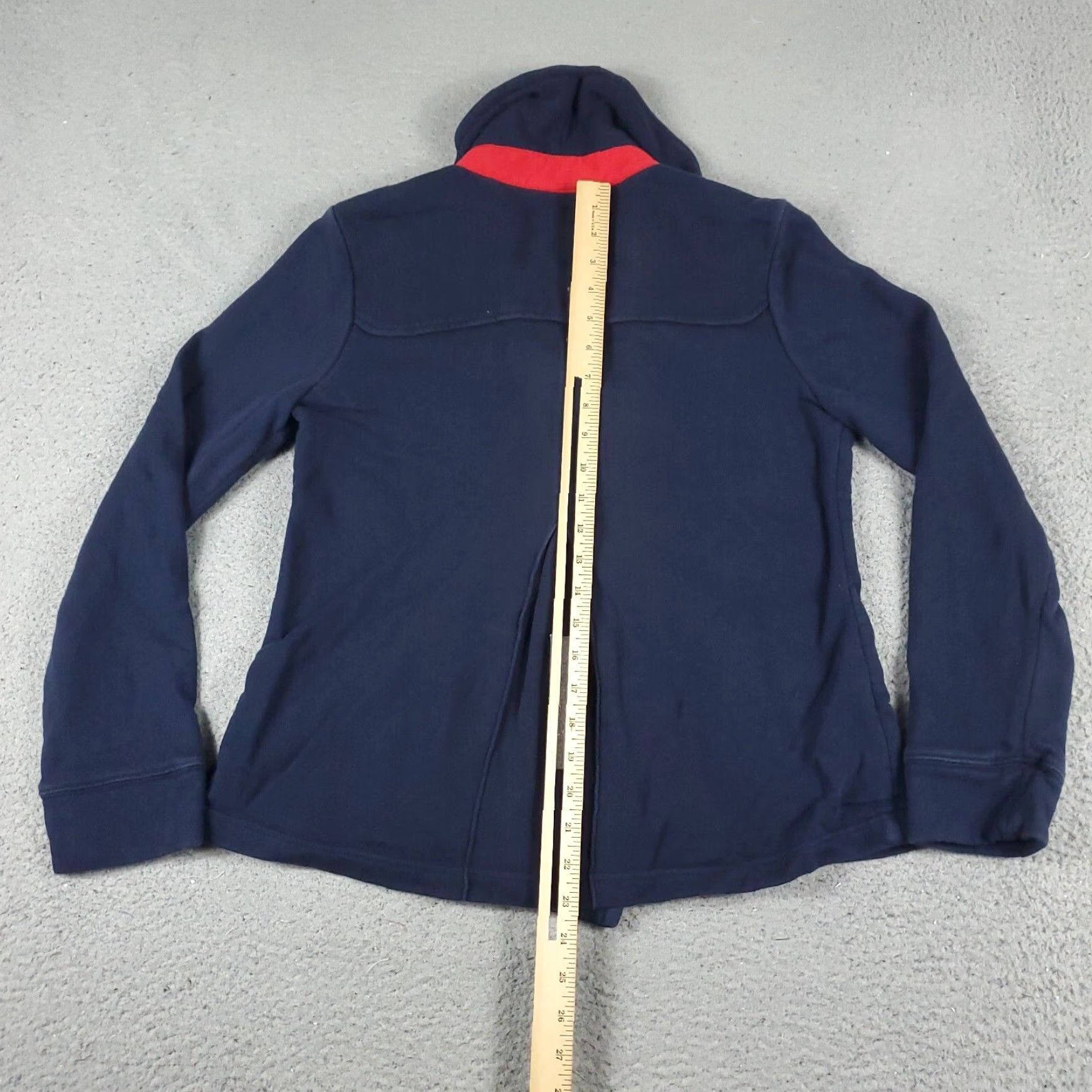 Tommy Hilfiger Tommy Hilfiger Womens Blue Medium Pea Coat Double Breasted Button Jacket Size M / US 6-8 / IT 42-44 - 6 Thumbnail