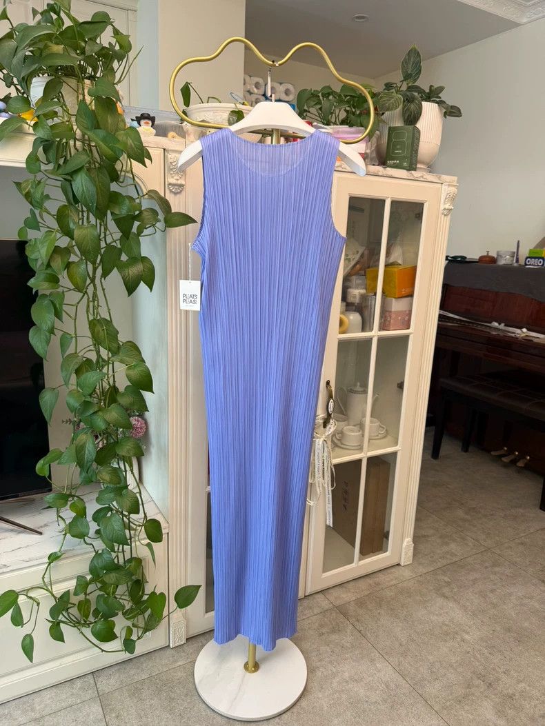 Issey Miyake issey miyake size:5 Purple dress Size XXS / US 00 / IT 34 - 5 Thumbnail