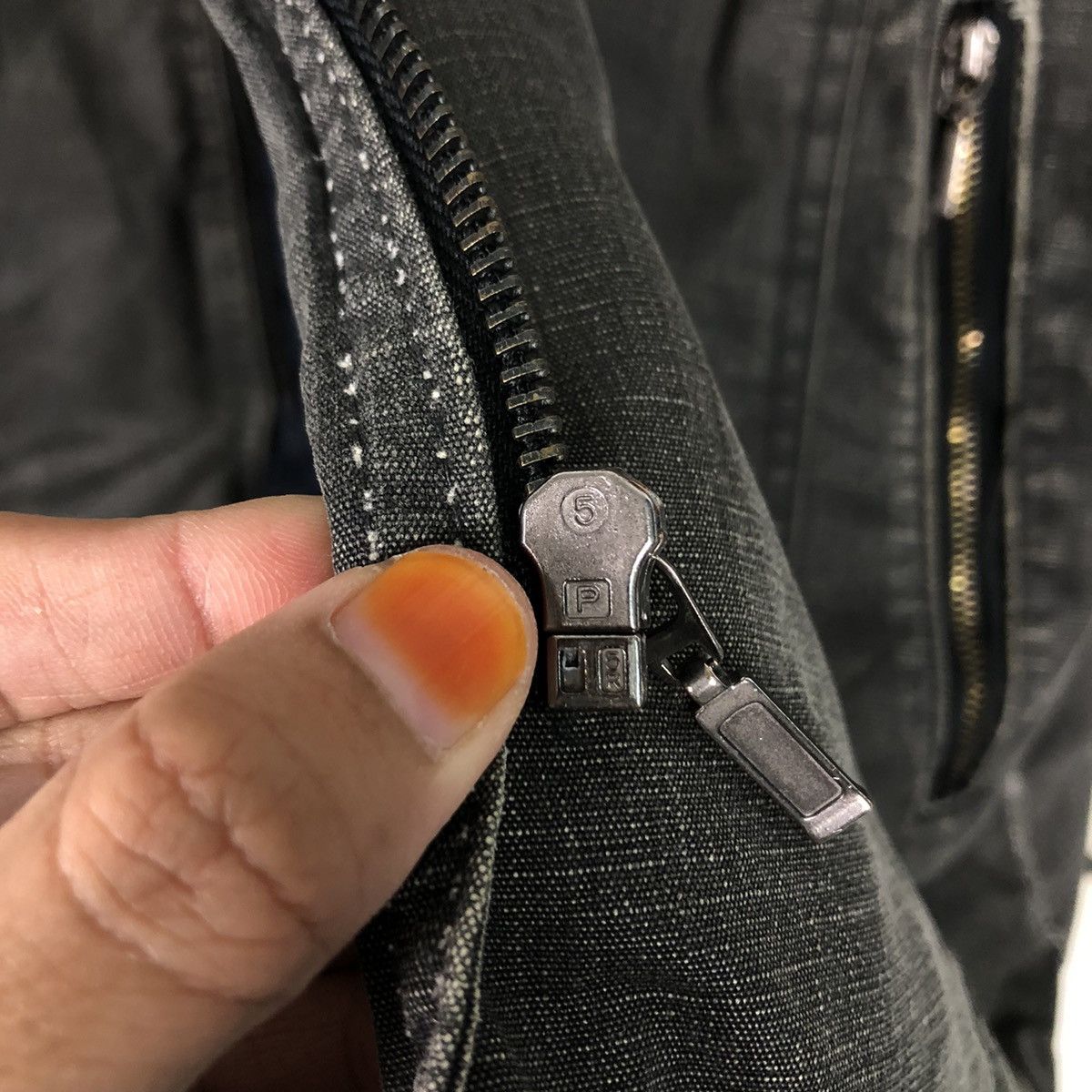 Japanese Brand 📌Vintage Biker Chore Jacket Create Barefoot Issey Miyake Size US L / EU 52-54 / 3 - 18 Thumbnail