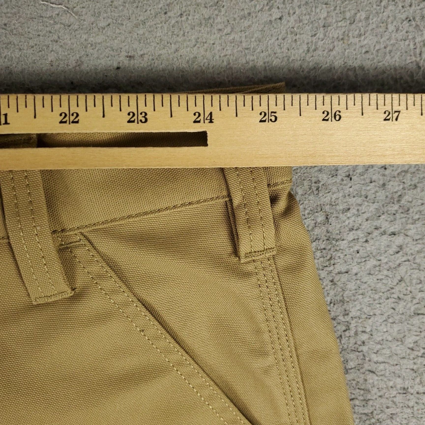 Carhartt Carhartt Relaxed Fit Canvas Shorts Mens Size 50 Beige 5-Pocket Work Bermuda Size US 34 / EU 50 - 4 Thumbnail