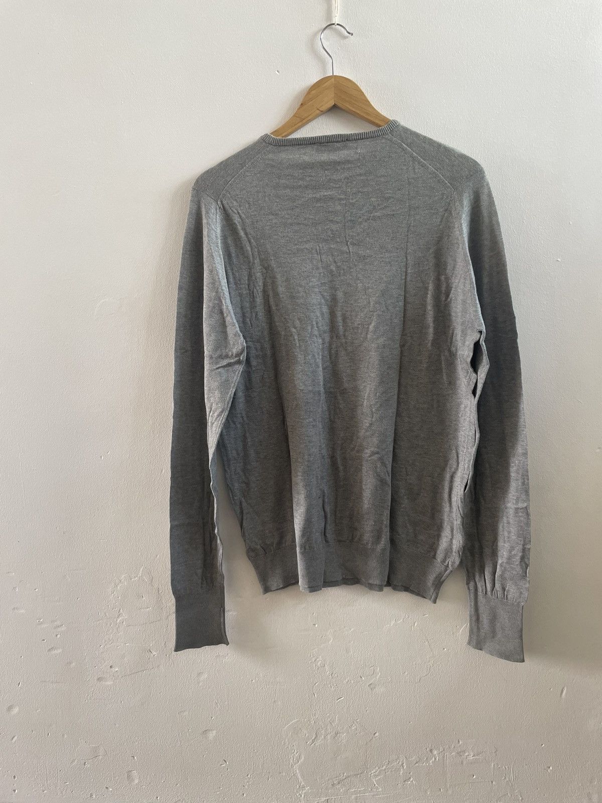 John Smedley John Smedley gray cotton sweater Size US M / EU 48-50 / 2 - 2 Thumbnail
