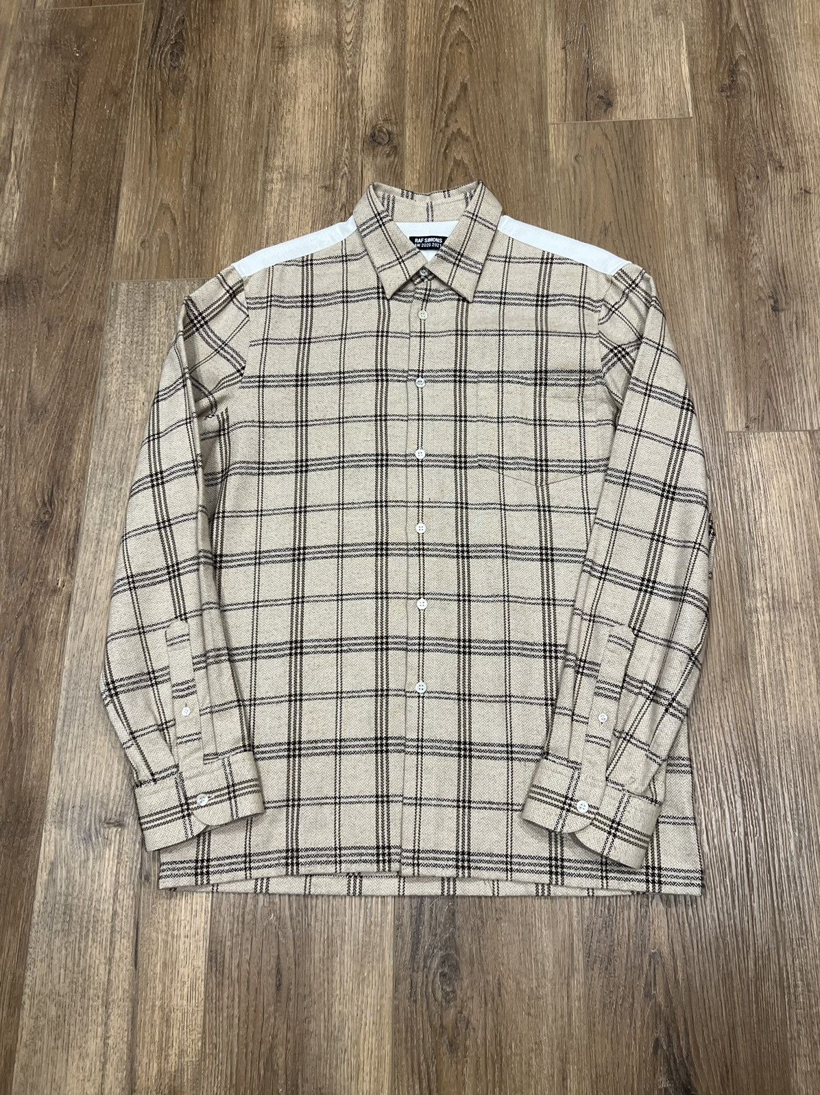 Raf Simons AW20/21 “Arrival” Flannel Shirt Size US M / EU 48-50 / 2 - 1 Thumbnail