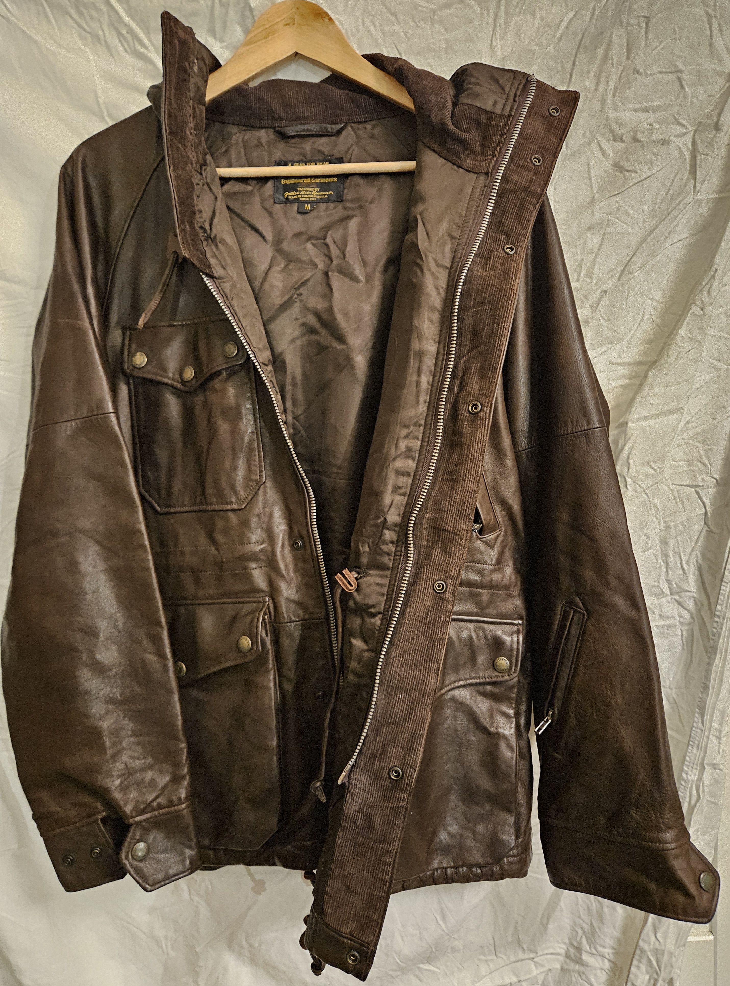 Engineered Garments Engineered Garments x Golden Bear Leather Field Parka Sample Size US M / EU 48-50 / 2 - 3 Thumbnail