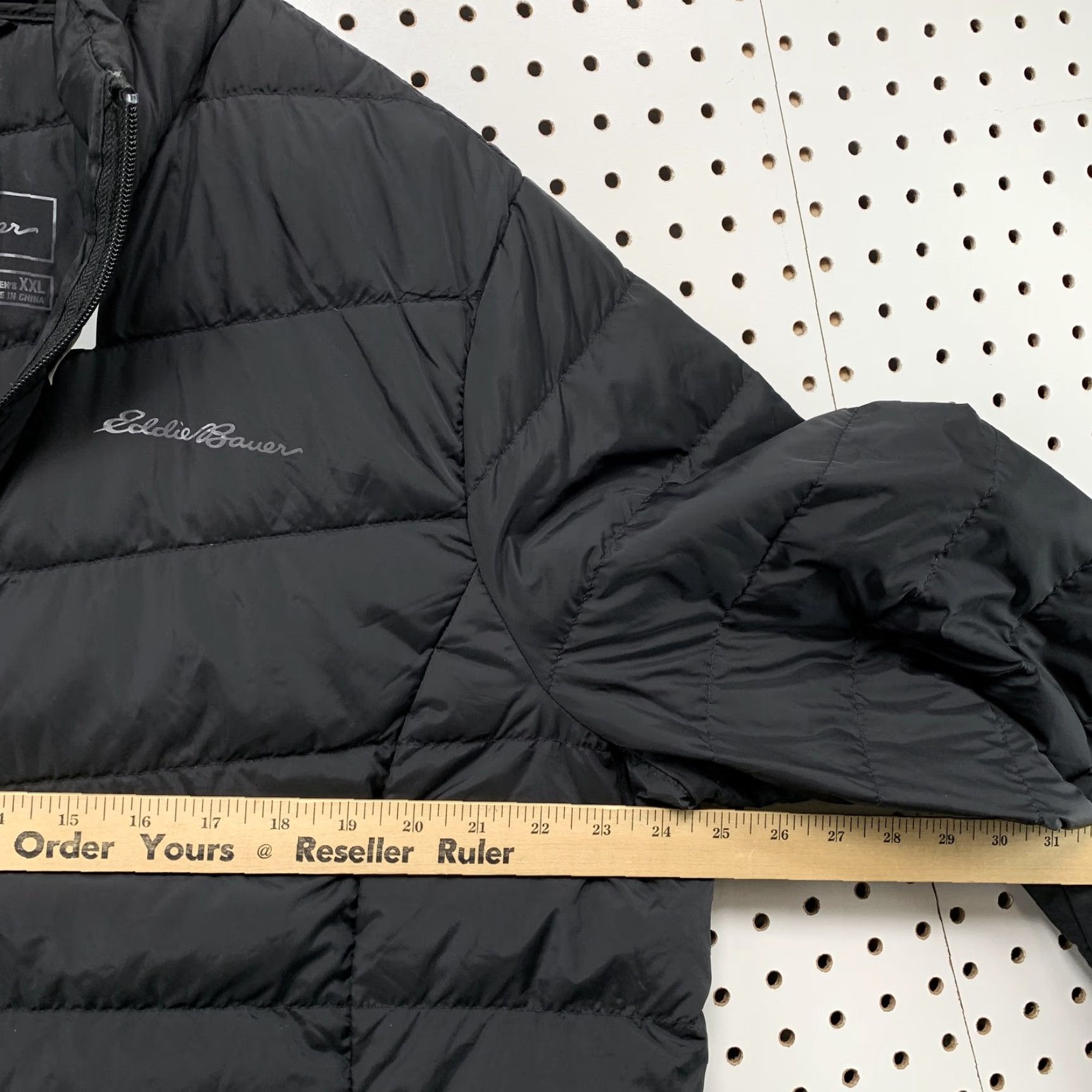 Eddie Bauer VINTAGE Eddie Bauer Womens Down Jacket Black XXL Full Zip Puffer Coat Lightweight Size XXL / US 16-18 / IT 52-54 - 4 Thumbnail