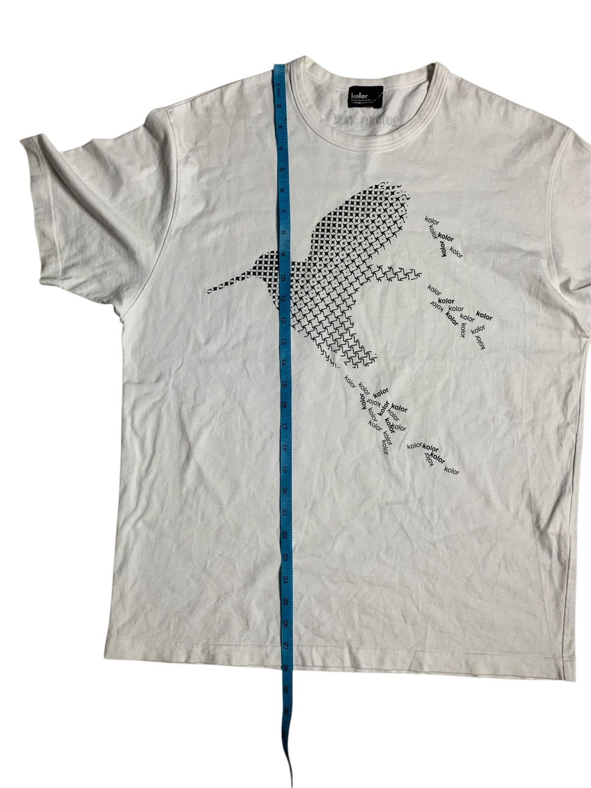 Kolor SS2005 Kolor white T-shirt Size US L / EU 52-54 / 3 - 4 Thumbnail