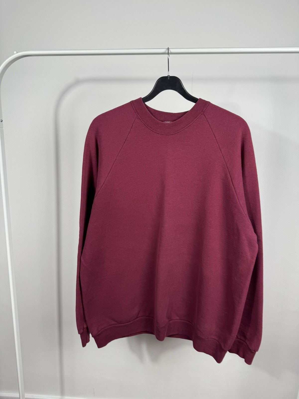 Fruit Of The Loom Vintage Screen Stars Blank Crewneck Sweatshirt Made in USA Size US XL / EU 56 / 4 - 2 Thumbnail