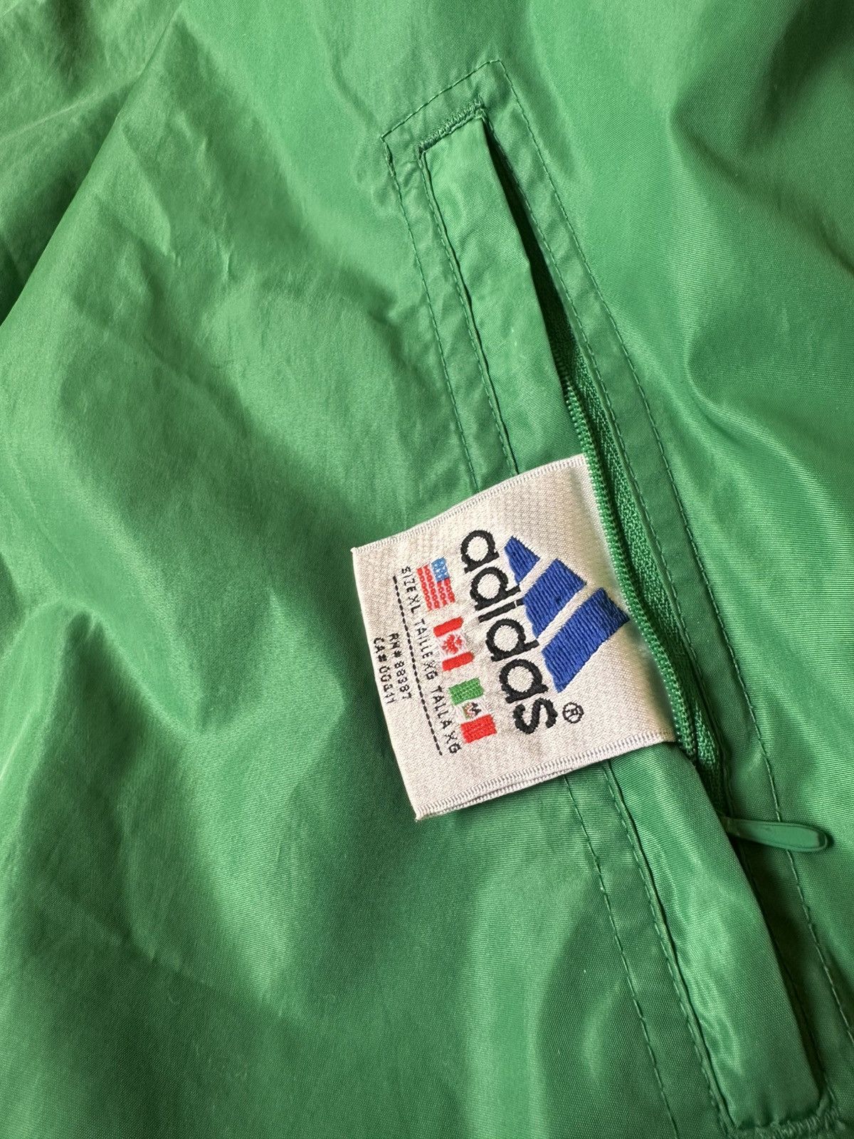 Adidas Vintage 90’s Adidas Reversible Jacket Size US L / EU 52-54 / 3 - 6 Thumbnail