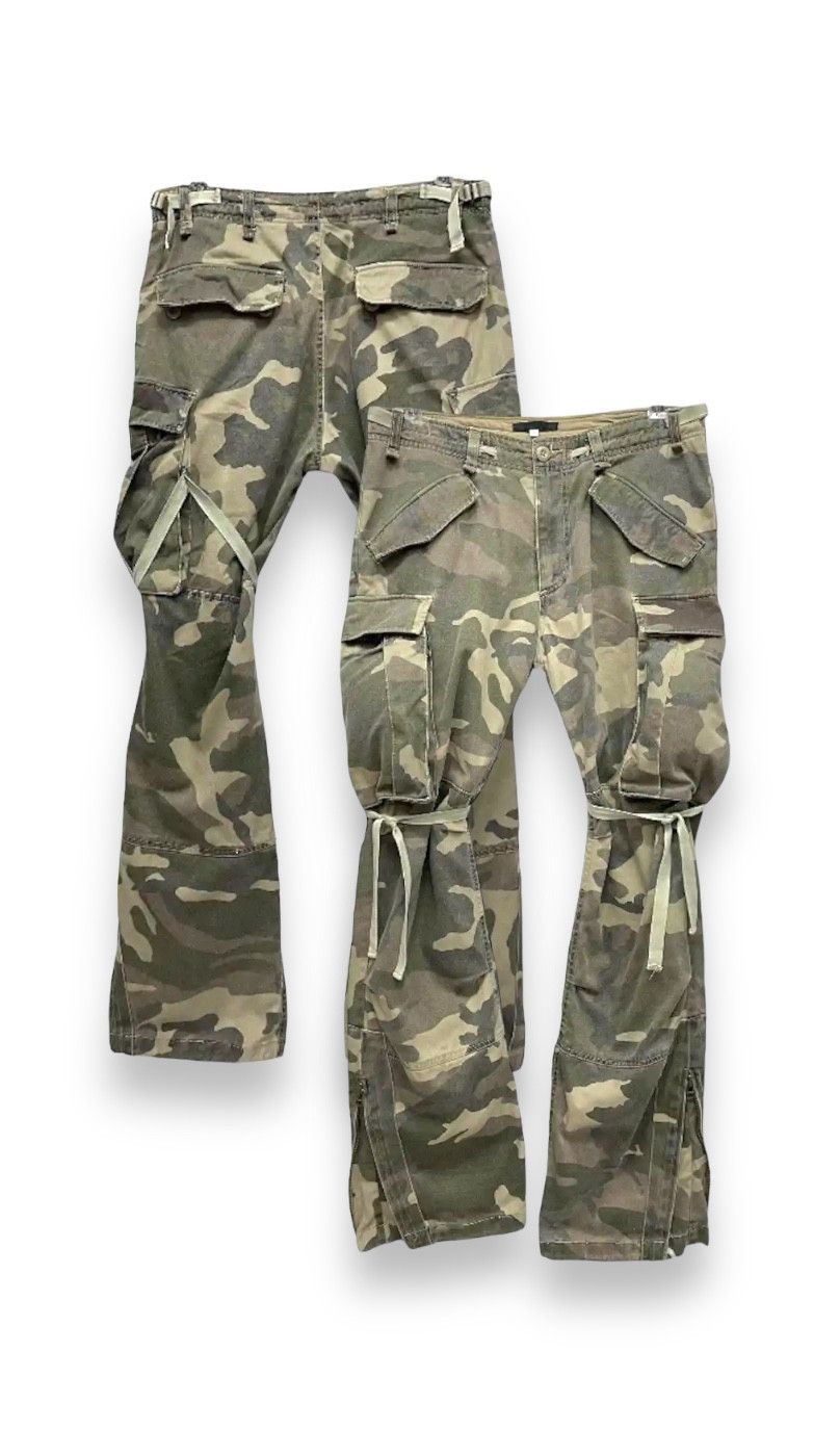 Japanese Brand × Vintage MANGROVE Bondage Tactical Big Pocket Zipper Leg Cargo Size US 30 / EU 46 - 2 Thumbnail