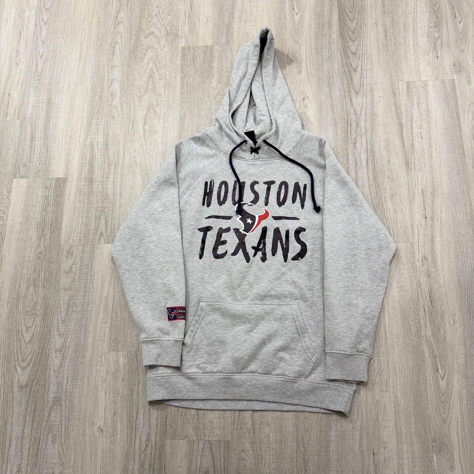 Other Houston Texans Hoodie Men's Large Gray Pullover Sweatshirt Size US L / EU 52-54 / 3 - 1 Thumbnail