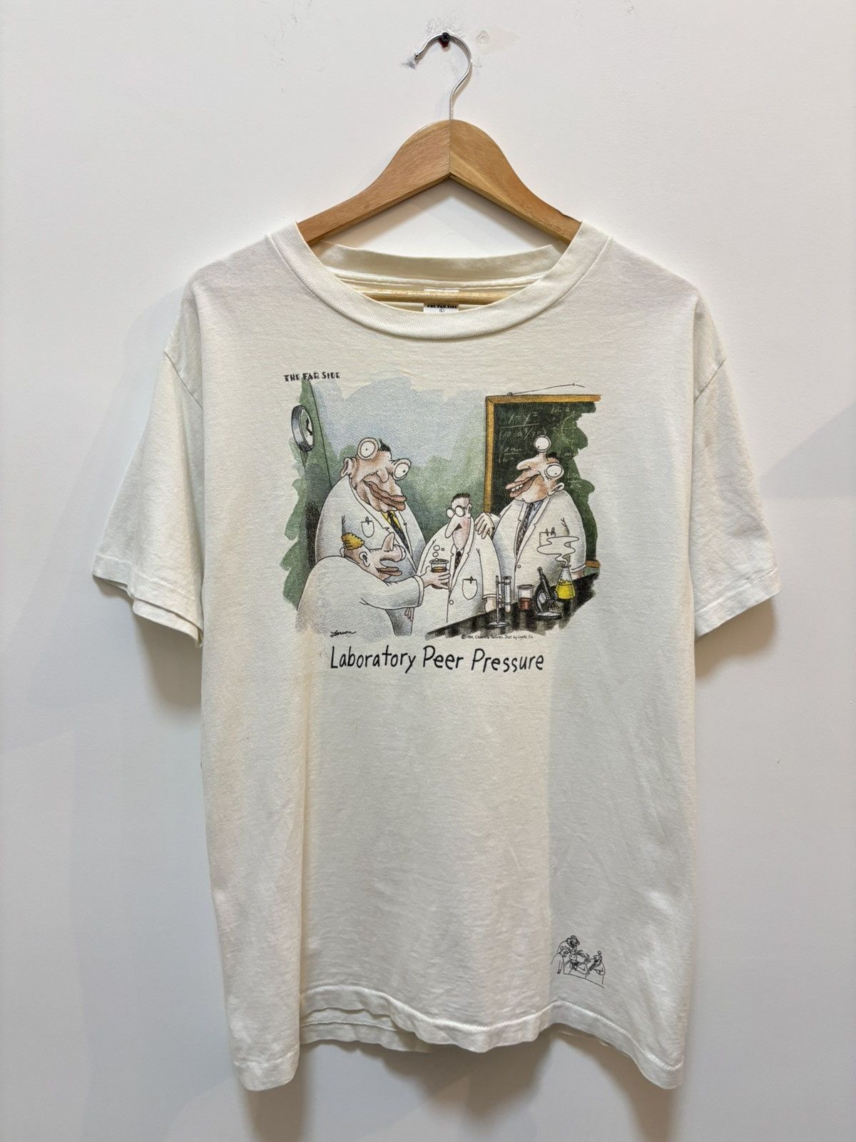 Vintage 90's The Far Side Laboratory Peer Pressure