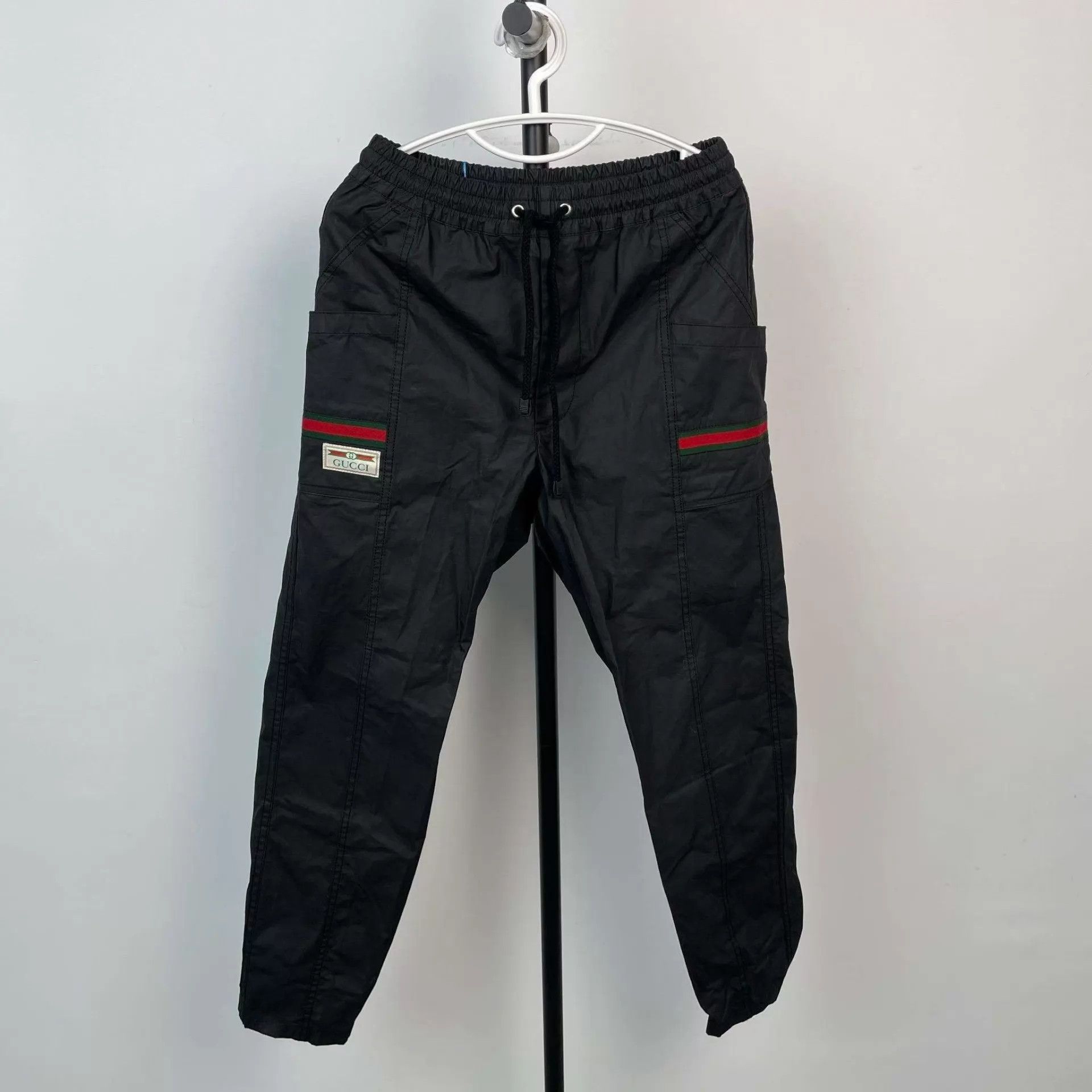 Gucci Gucci Black Polyester Pants 170 Size US 28 / EU 44 - 1 Thumbnail