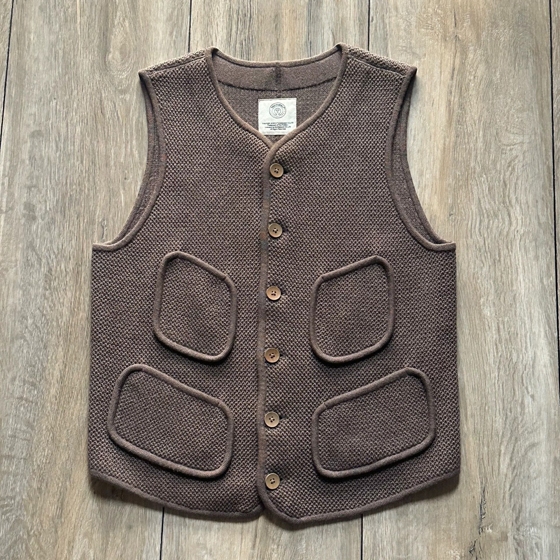 Other Taciturnli Brown Knit Vest 1 Size US S / EU 44-46 / 1 - 1 Thumbnail