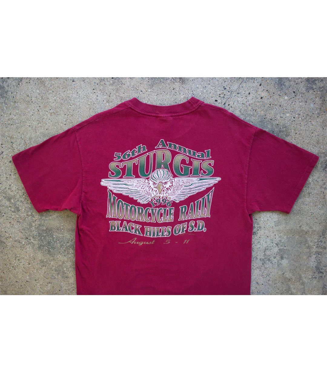 Vintage 1996 Vintage Sturgis Motorcycle Rally T-Shirt Size US L / EU 52-54 / 3 - 9 Thumbnail