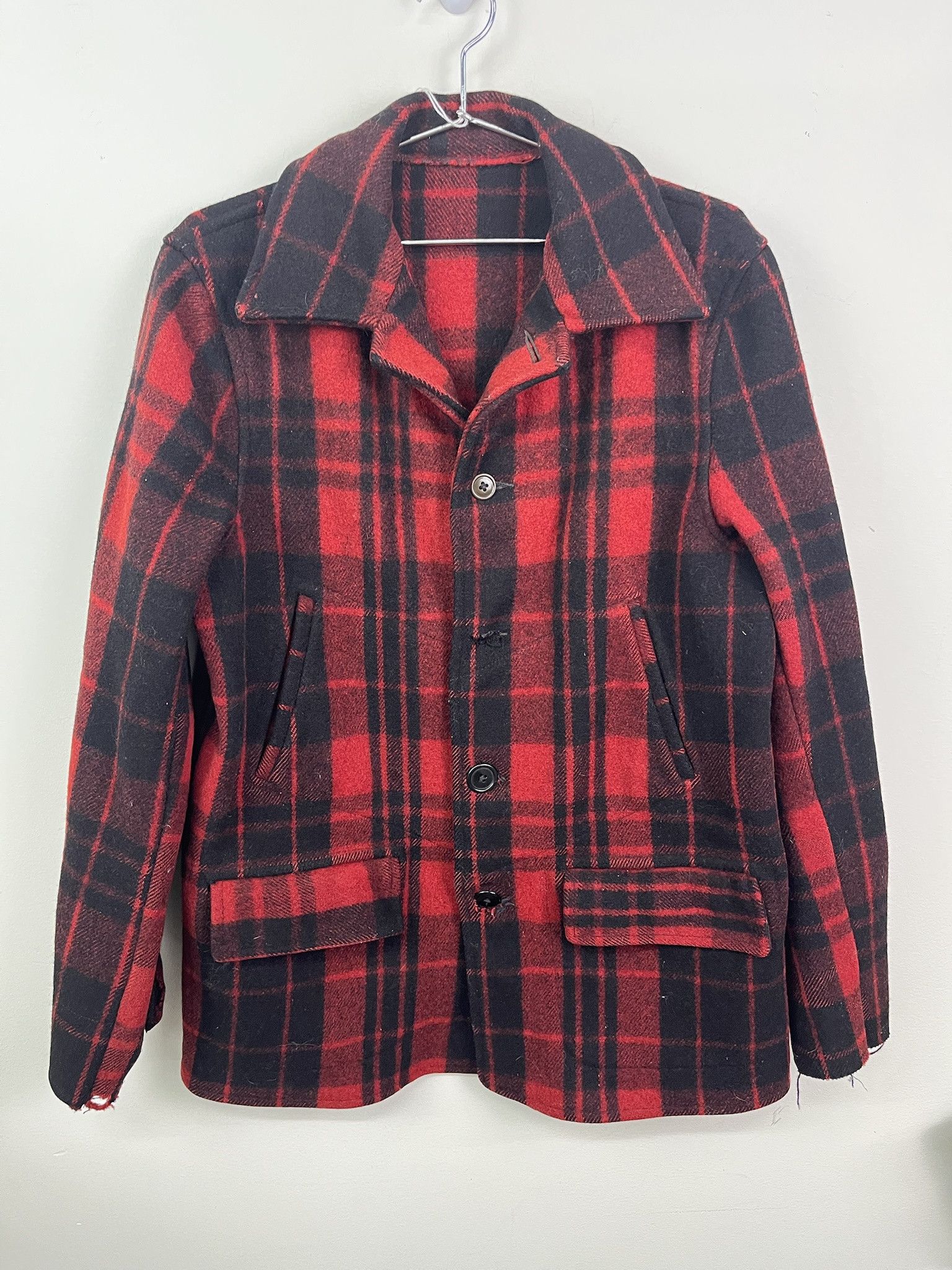 Filson × Pendleton Vintage 60s Buffalo Plaid Wool Cruiser Coat Size M Size US M / EU 48-50 / 2 - 1 Thumbnail