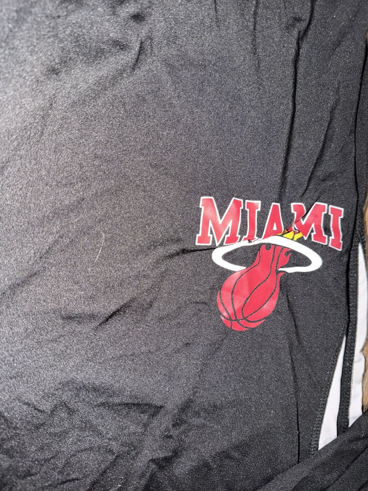 NBA Miami Heat NBA Ultra Game wide leg track pants black 3XL Size US 40 / EU 56 - 4 Thumbnail