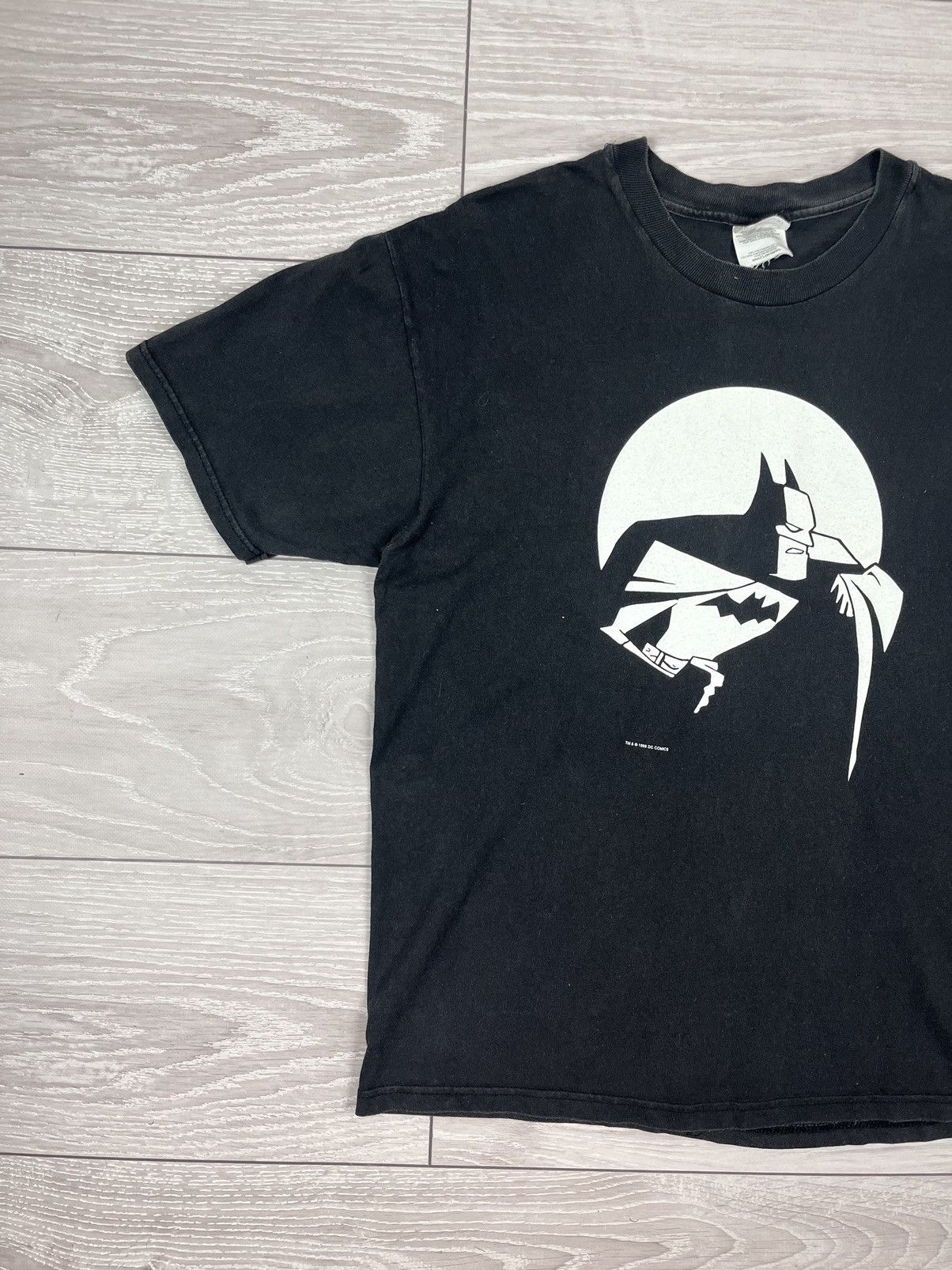 DC Comics Batman DC Comics Vintage 1998 Black Print T Shirt Size US L / EU 52-54 / 3 - 3 Thumbnail