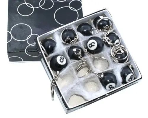 Unowned Keychain Billiard Pool Keychain Size ONE SIZE - 4 Thumbnail