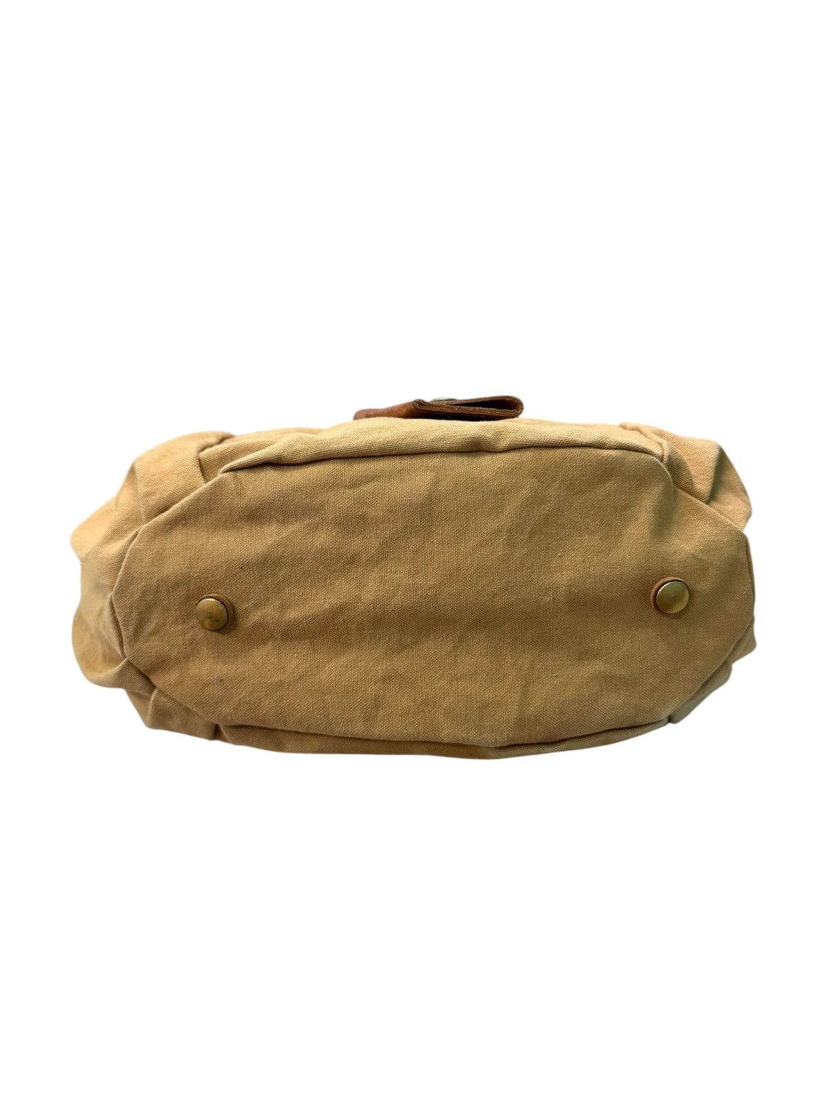 Japanese Brand RARE CLUETO KOBE CANVAS HOBO BAG Size ONE SIZE - 9 Thumbnail