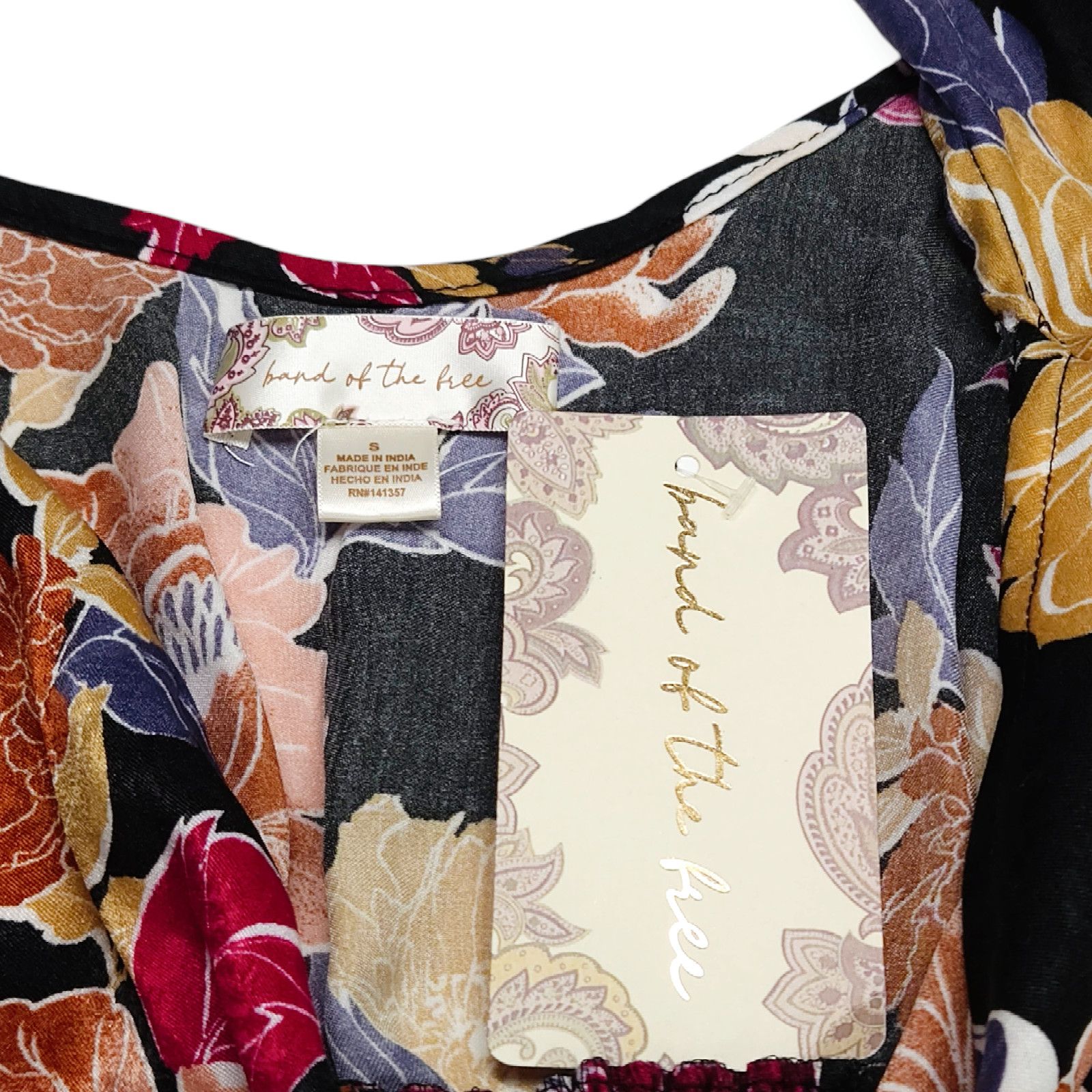 Other NWT B.O.G. Band of the Free Floral Crop Top Sz. S [4-6] Size S / US 4 / IT 40 - 4 Thumbnail