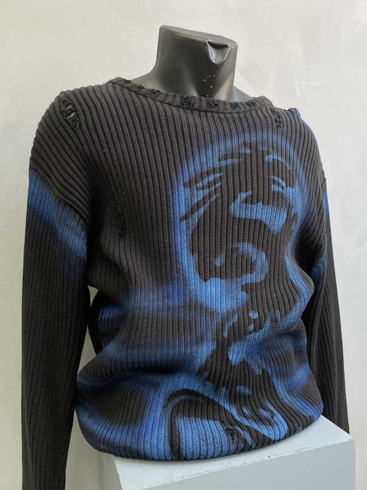 If Six Was Nine Dragon distressed japanese If six was nine style sweater y2k Size US L / EU 52-54 / 3 - 2 Thumbnail
