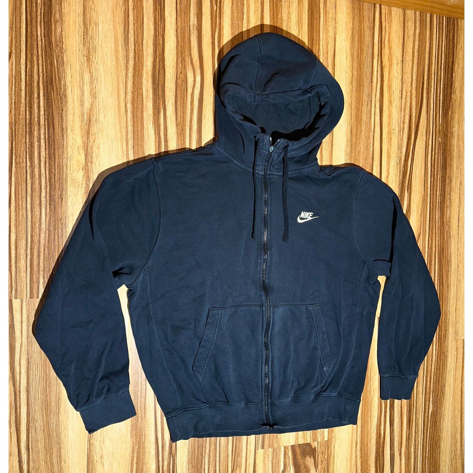 Nike Nike Black Zip Up Hoodie Size Medium Size US M / EU 48-50 / 2 - 3 Thumbnail