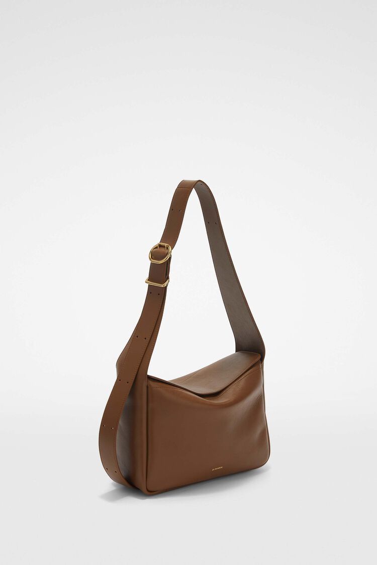 Jil Sander o1w1db10825 Size: OS / Crossbody Shoulder Bag in Brown Size ONE SIZE - 2 Thumbnail