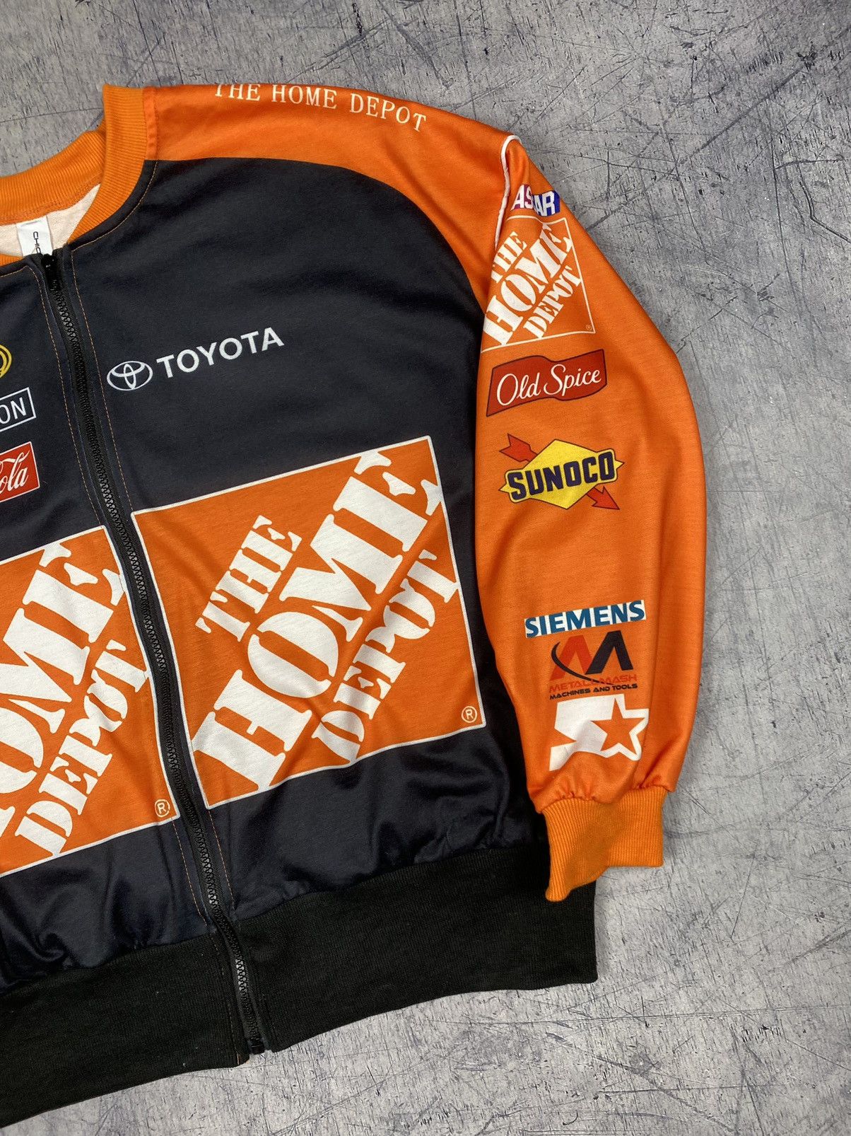 NASCAR × Vintage Vintage Tony Steward The Home Depot Nascar Racing Jacket Size US XL / EU 56 / 4 - 3 Thumbnail