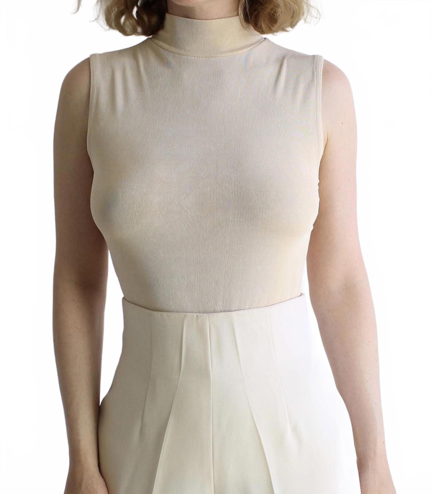Other JAIPUR '90's Vintage Mock Neck in Beige (SMALL) Size S / US 4 / IT 40 - 1 Thumbnail