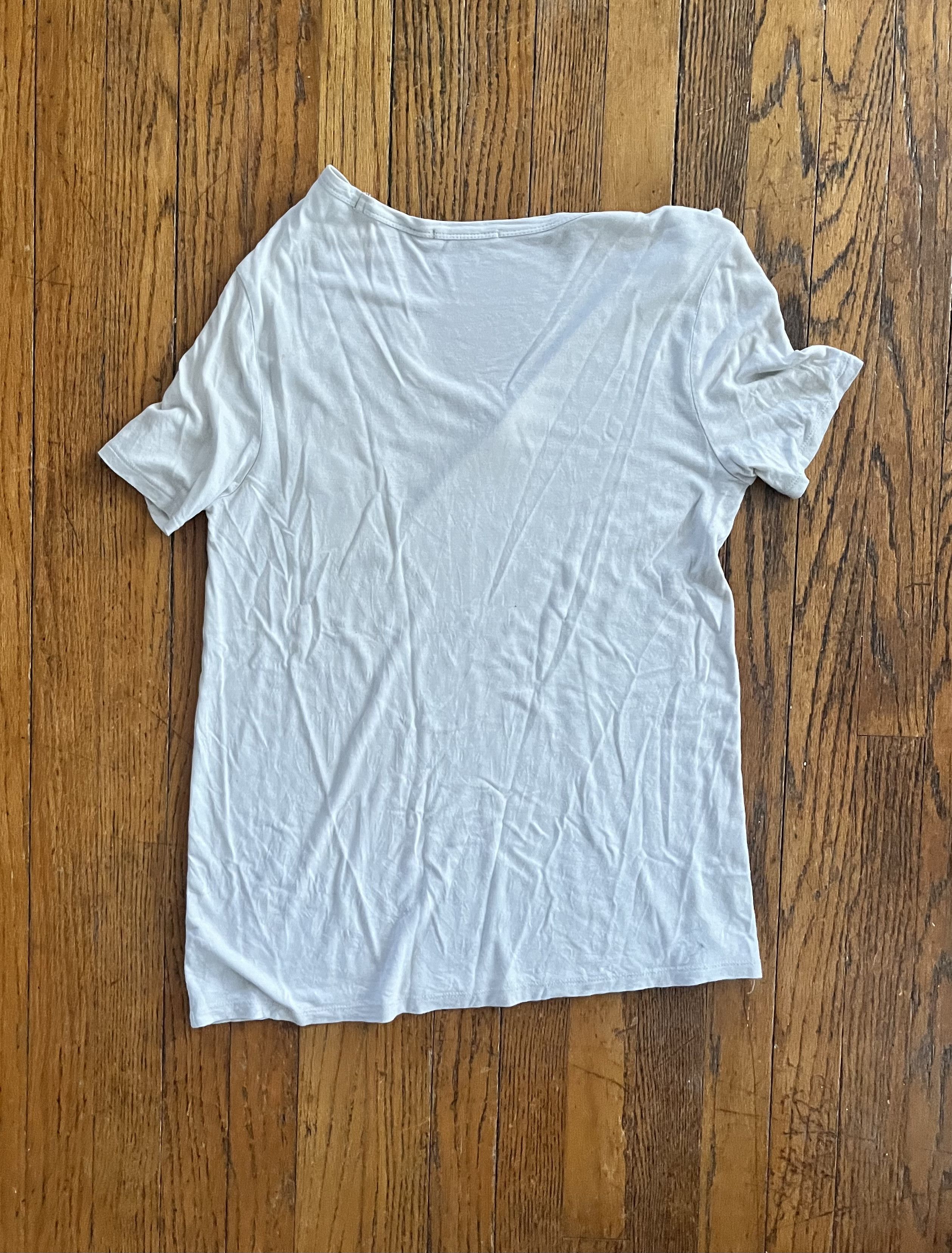 Alexander Wang T by Alexander Wang Gray U Neck Short Sleeve Pocket Size US S / EU 44-46 / 1 - 3 Thumbnail