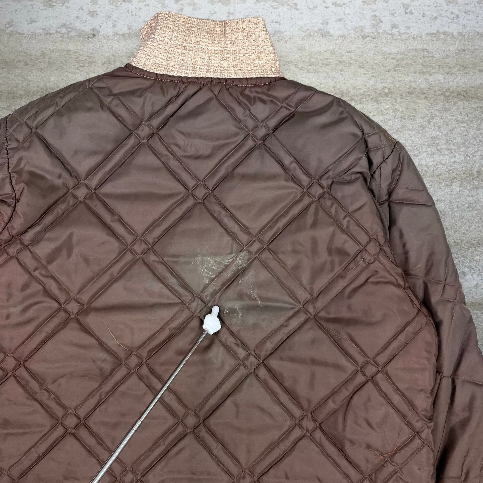 Vintage True Vintage 70s Puffer Jacket Mens L Chocolate Brown Nylon Size US L / EU 52-54 / 3 - 5 Thumbnail