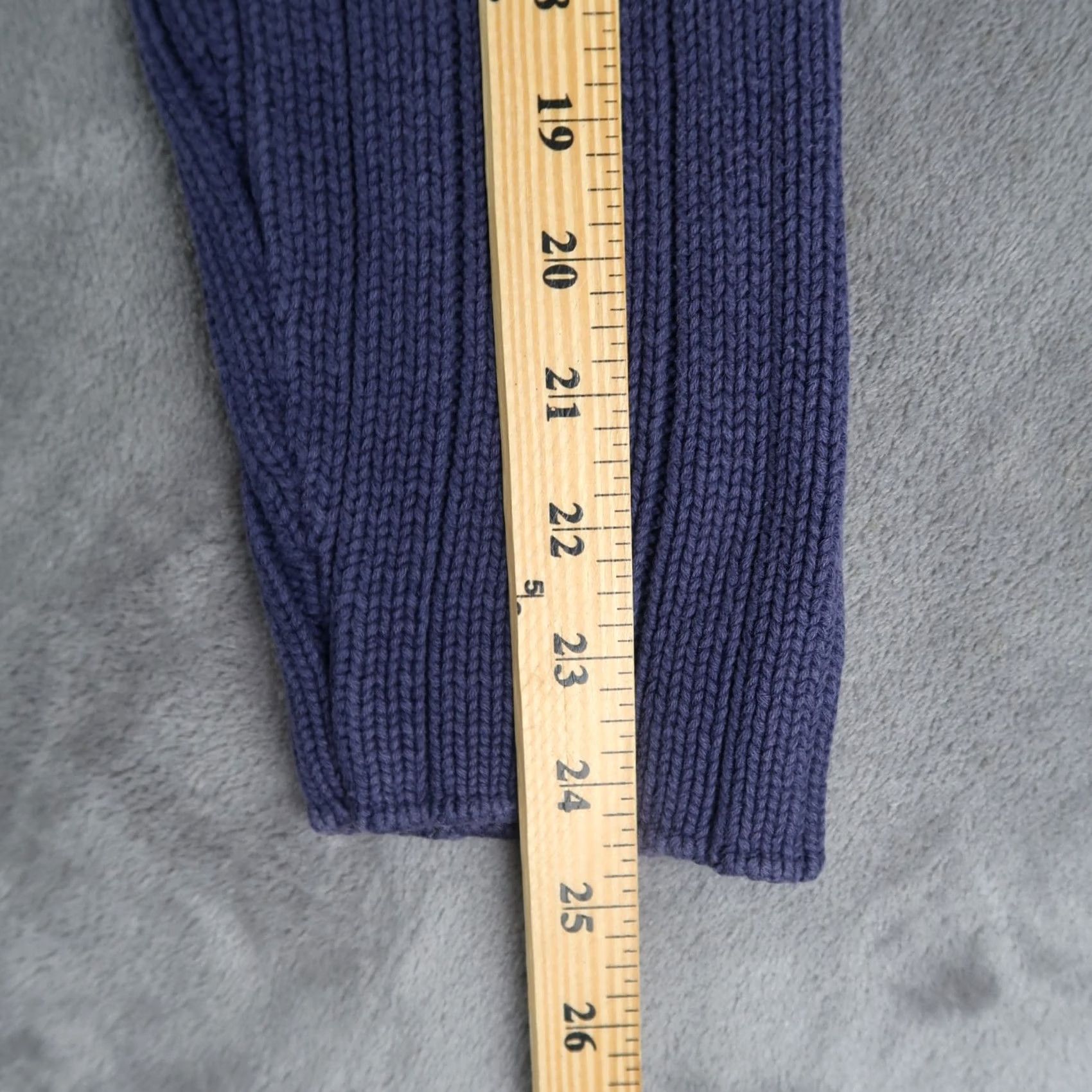 Ralph Lauren Vintage Polo Jeans Co. Ralph Lauren Y2K Men’s XL Knit Blue 1/4 Zip Sweater Shirt Size US XL / EU 56 / 4 - 7 Thumbnail