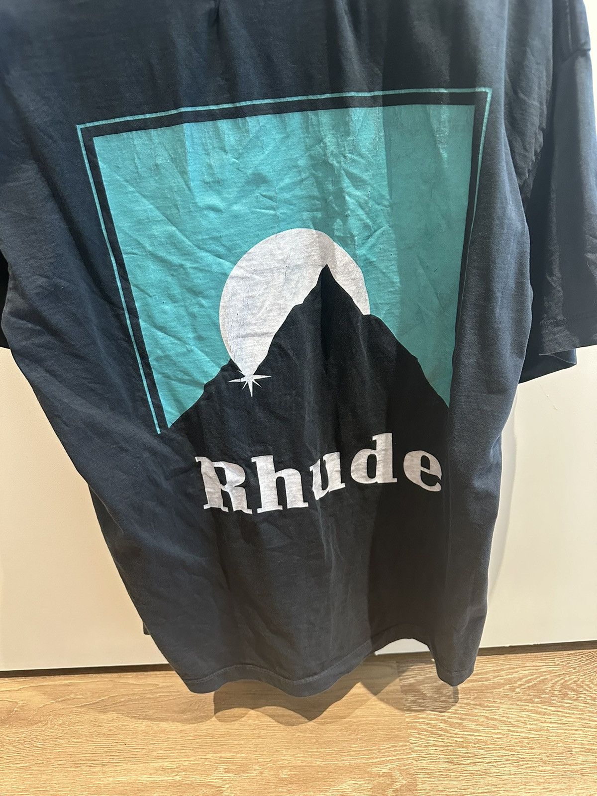 image of Rhude T Shirt in Black, Men's (Size Small)