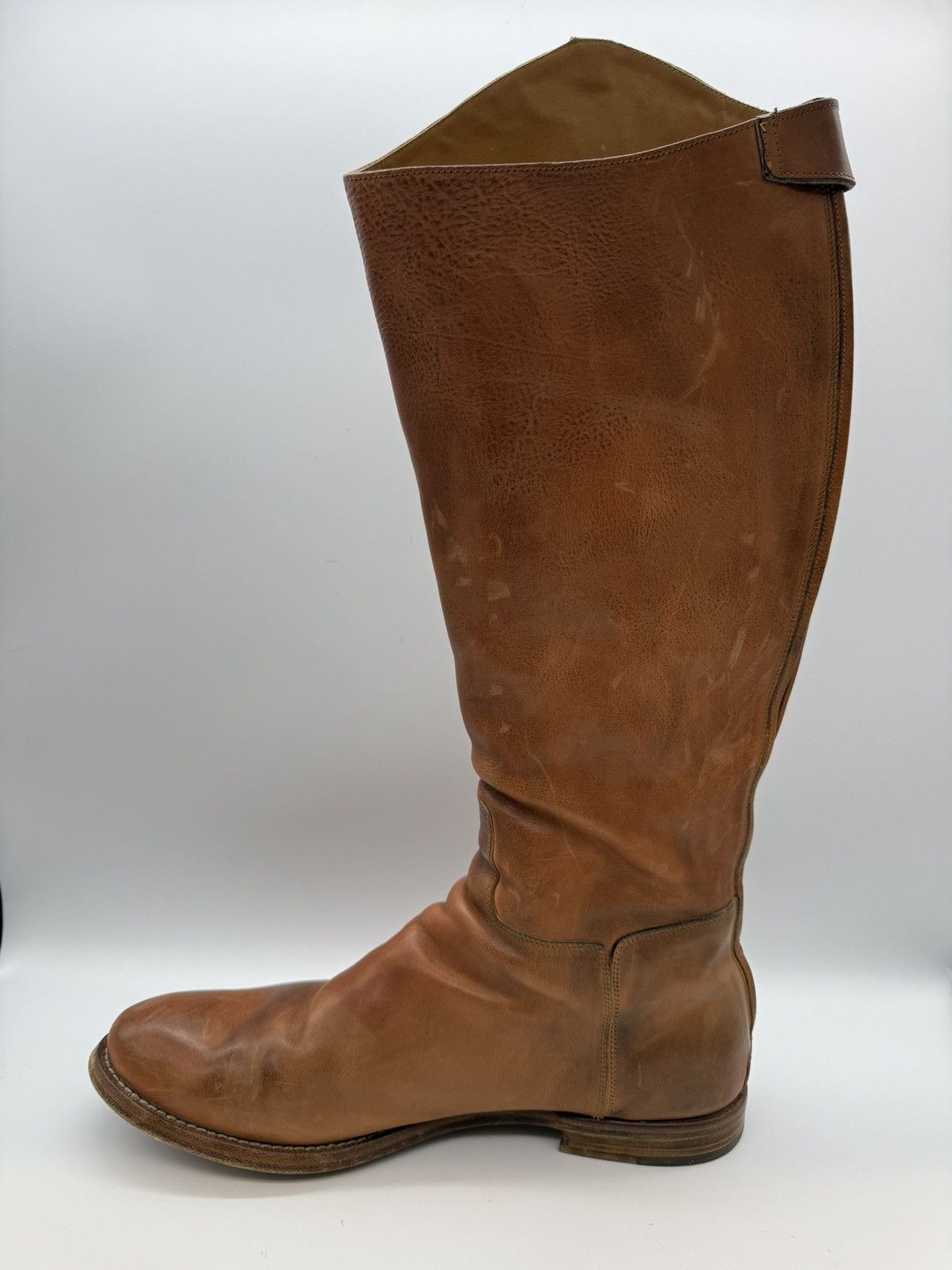 Alexander McQueen Alexander McQueen Tan Leather Knee-High Riding Boots Size US 11 / EU 44 - 6 Thumbnail
