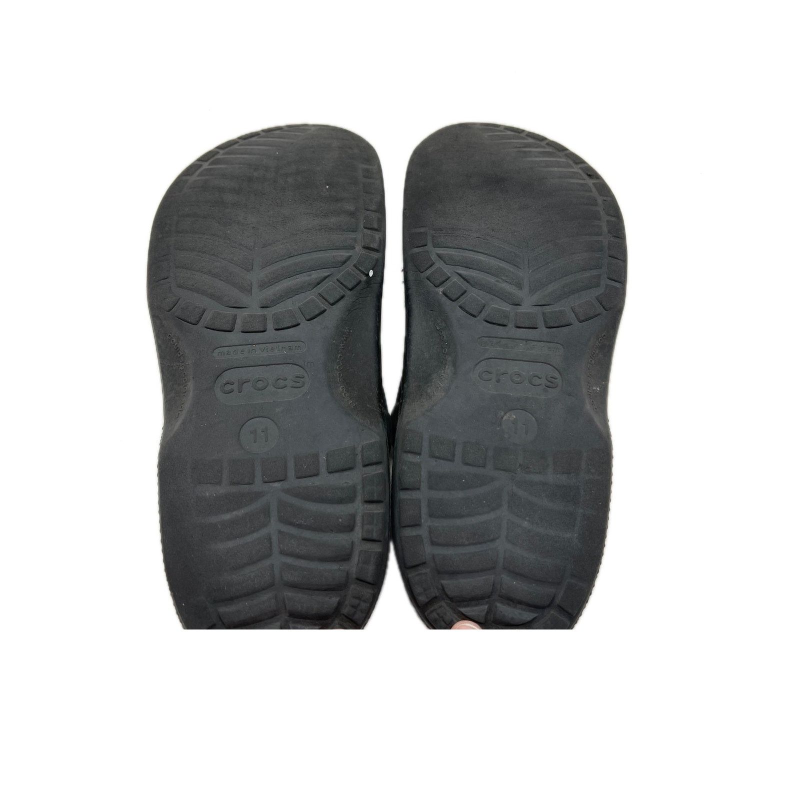 Crocs Crocs Charcoal Gray Clog Sandals Mens 11 Womens 13 Size US 11 / EU 44 - 3 Thumbnail