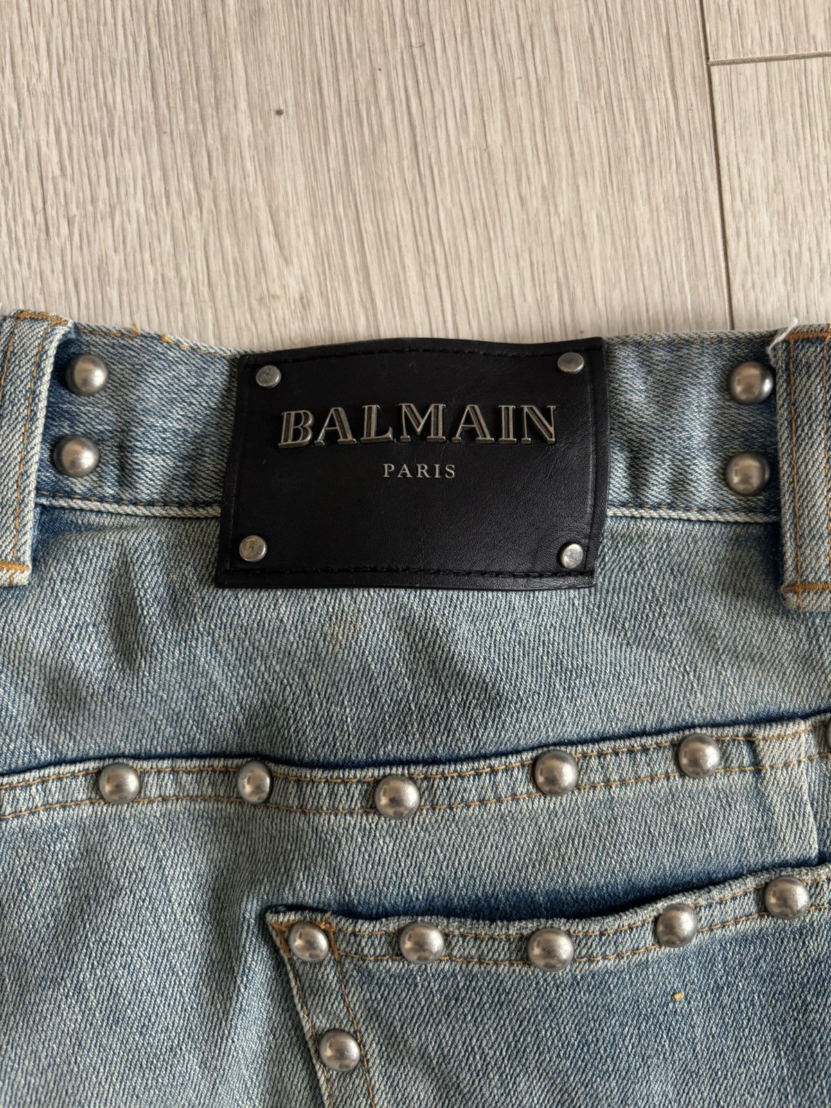 Balmain Balmain biker jeans. Size US 32 / EU 48 - 3 Thumbnail