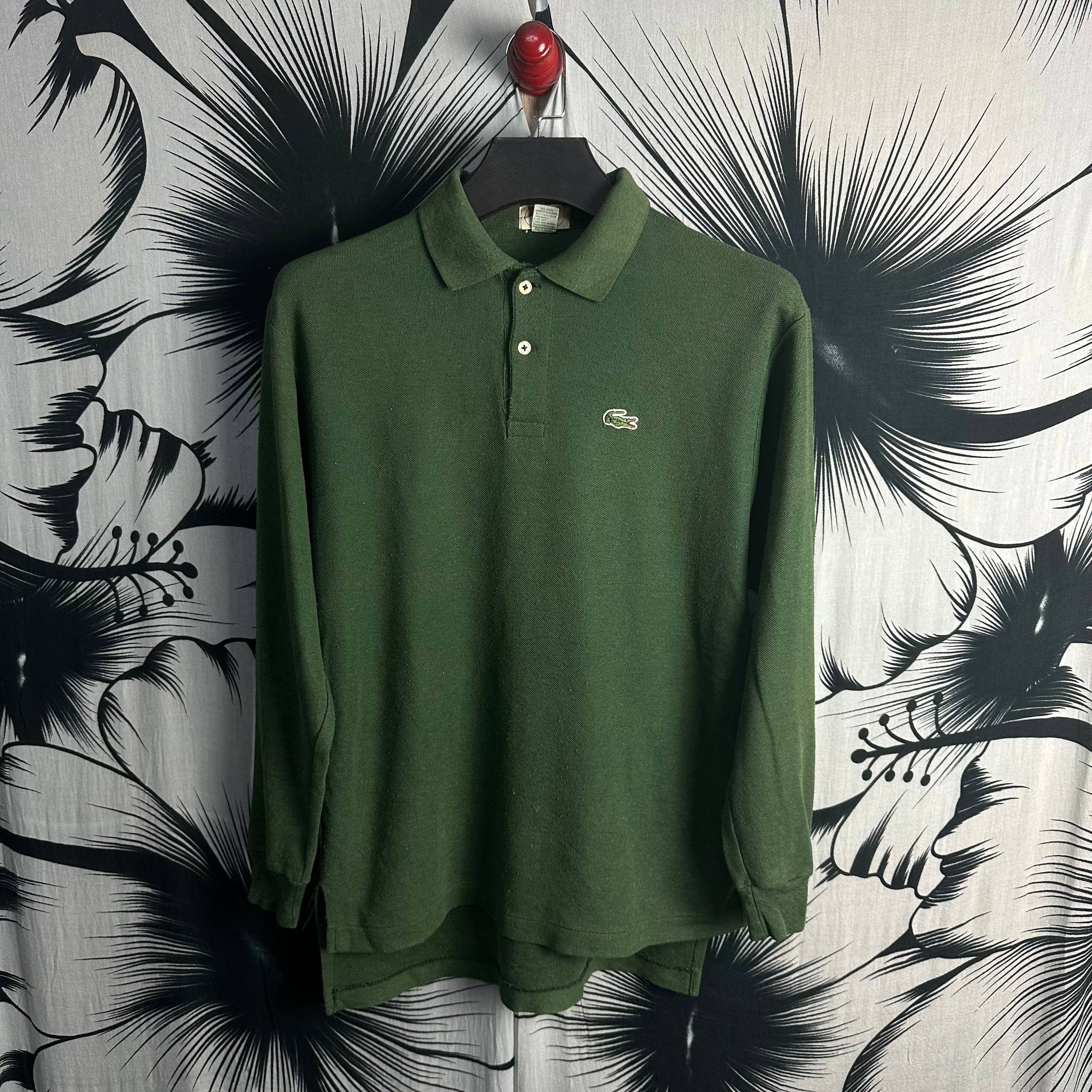 Lacoste × Supreme Supreme Lacoste Live Long Sleeve Jersey Polo