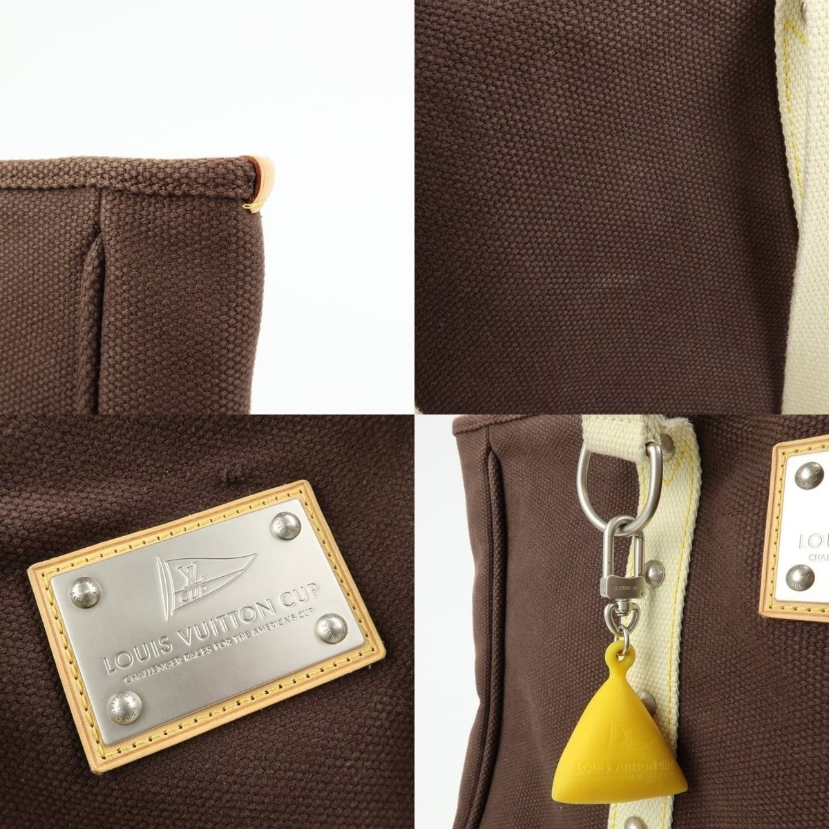 Louis Vuitton Louis Vuitton Antigua LV Cup Cabas GM Canvas Tote Brown Size ONE SIZE - 6 Thumbnail