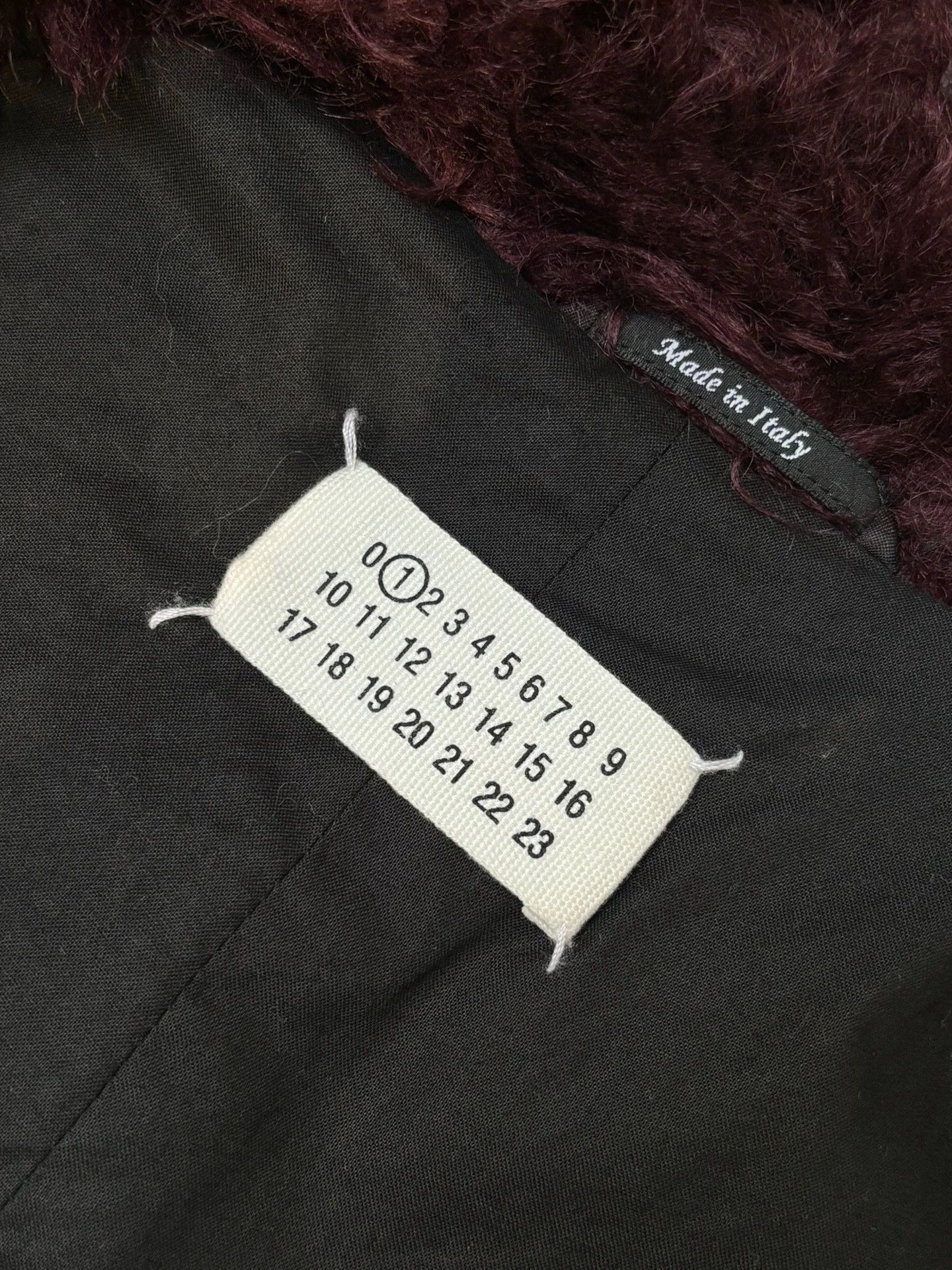 Maison Margiela MM 2016 A/W Dark Purple Faux Fur Oversized Unisex Coat Size S / US 4 / IT 40 - 6 Thumbnail