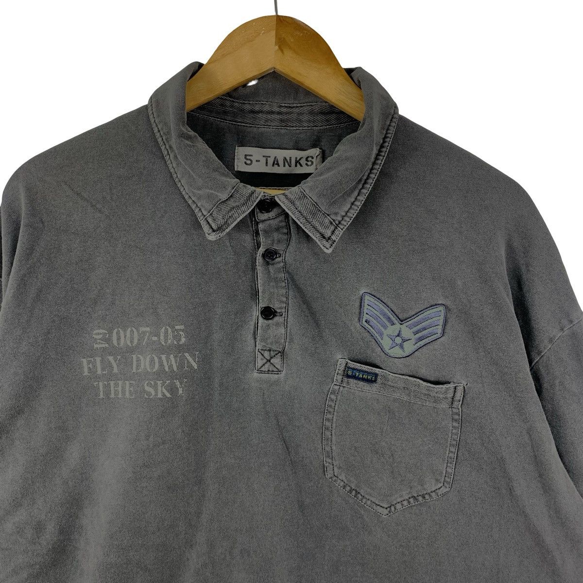 Other FIVE TANKS MILITARY Army Air Force USAF Polo Tee Shirt Size US XXL / EU 58 / 5 - 5 Thumbnail