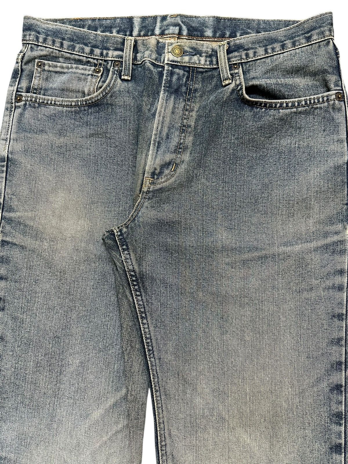 Edwin Vintage Japan Edwin 403 Blue Faded Clawmark Wash Style Jeans Size US 34 / EU 50 - 4 Thumbnail