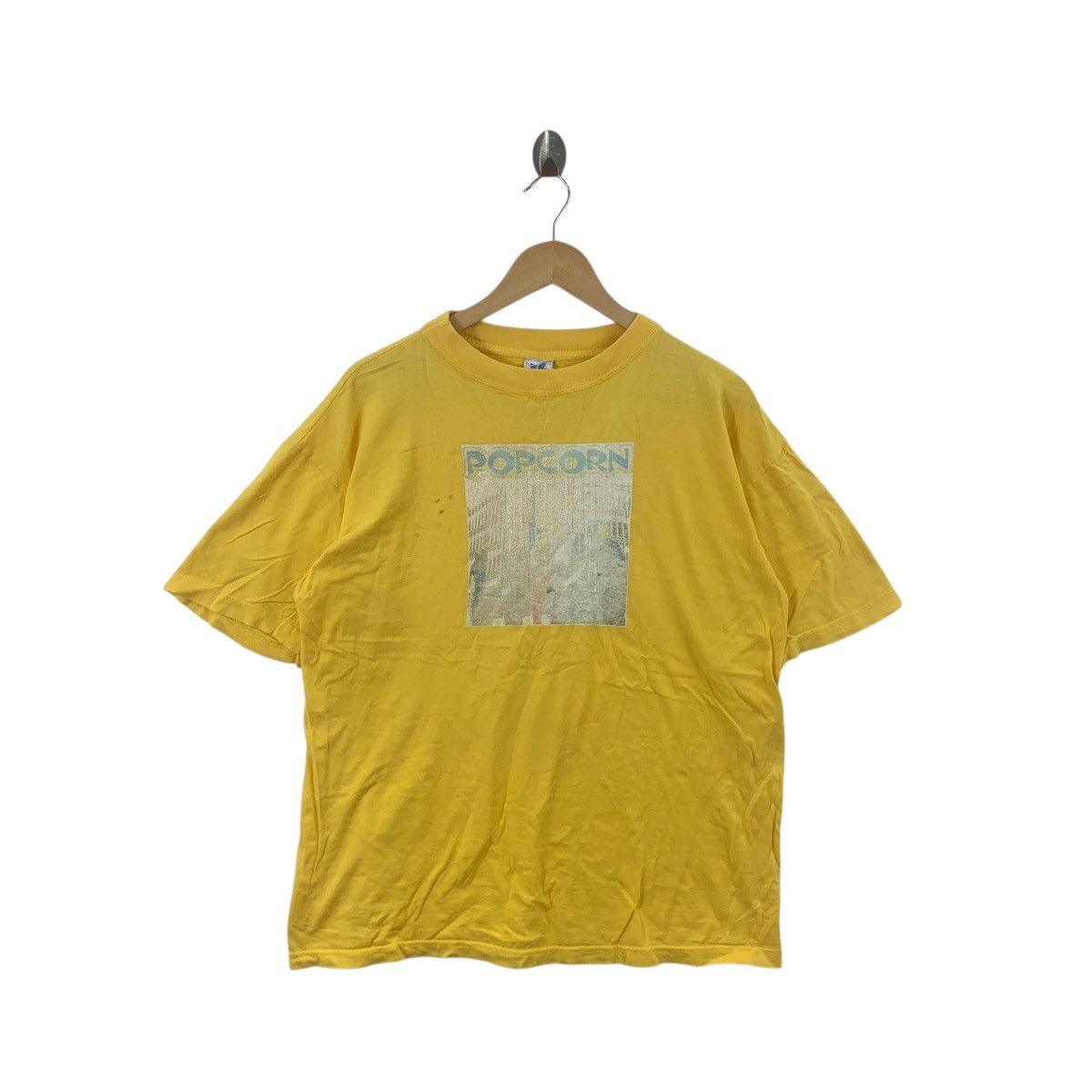 Band Tees Vintage 1997 POPCORN BAND Japan Tour Concert Tee Shirt Top Size US M / EU 48-50 / 2 - 1 Thumbnail