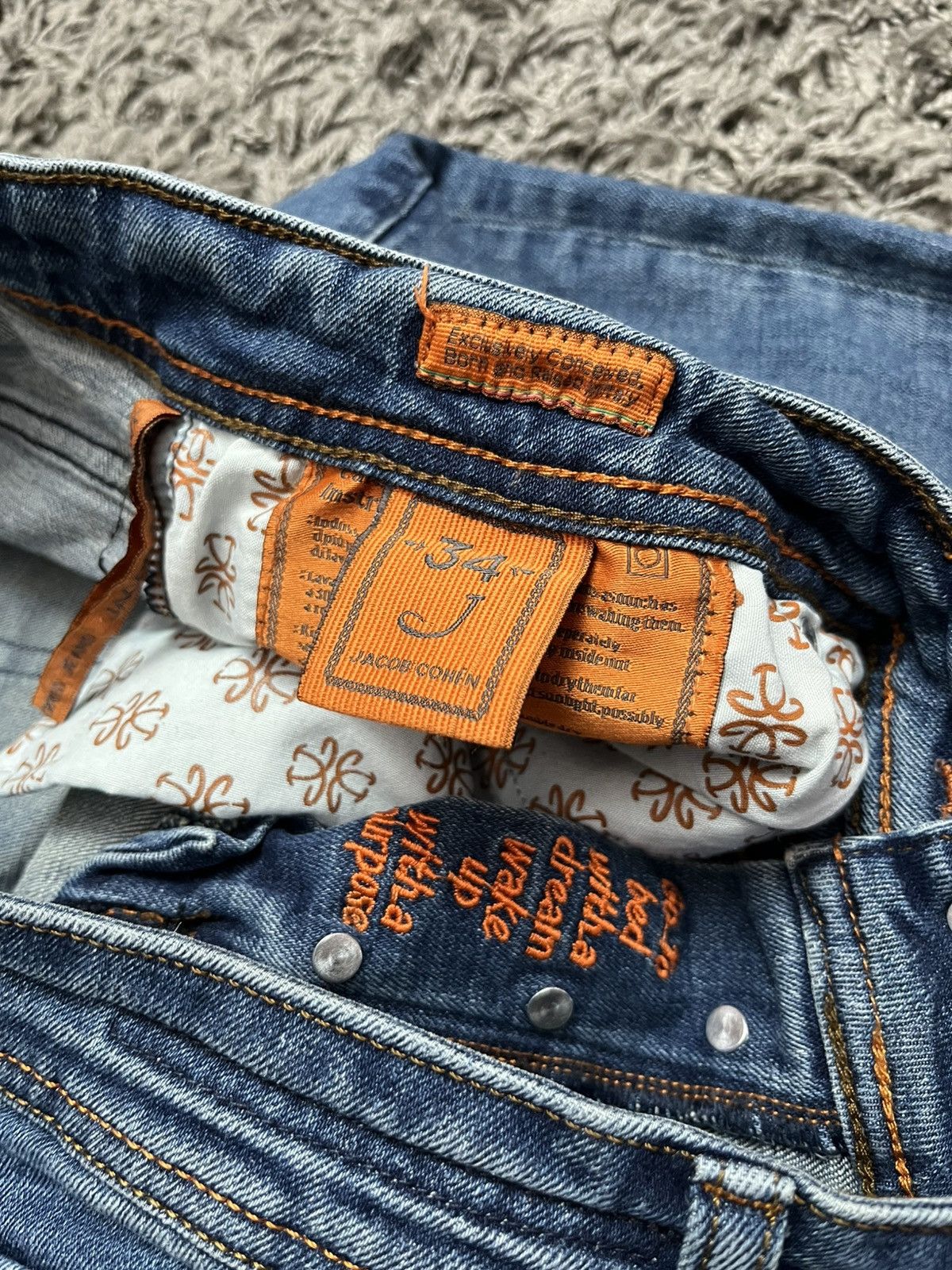 Jacob Cohen Jacob Cohen Bard Slim Luxury Denim - Limited City Edition Size US 34 / EU 50 - 8 Thumbnail