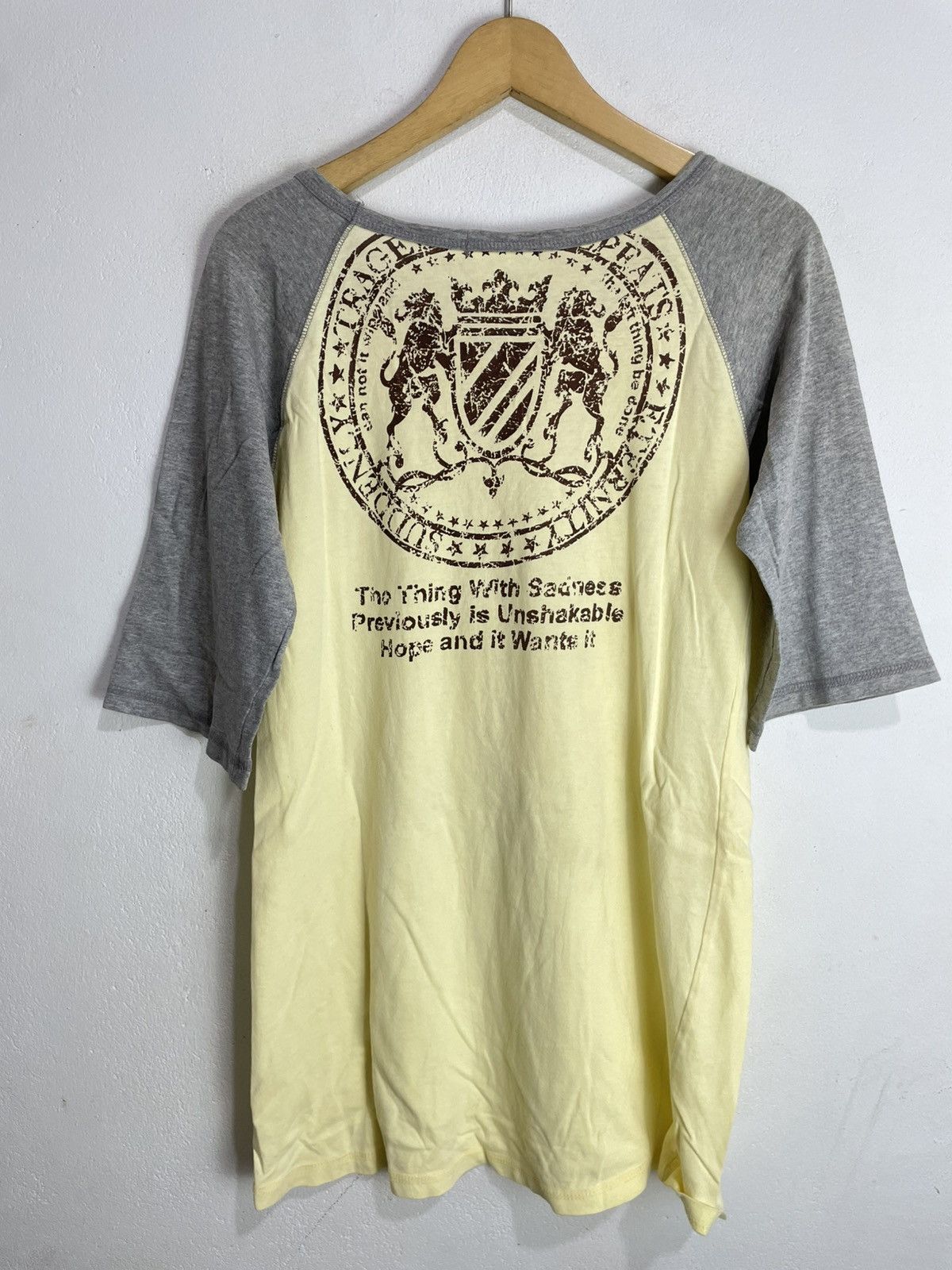 Hysteric Glamour Japanese Clef de sol Longsleeve Y2k poem frontier spirit Size M / US 6-8 / IT 42-44 - 2 Thumbnail