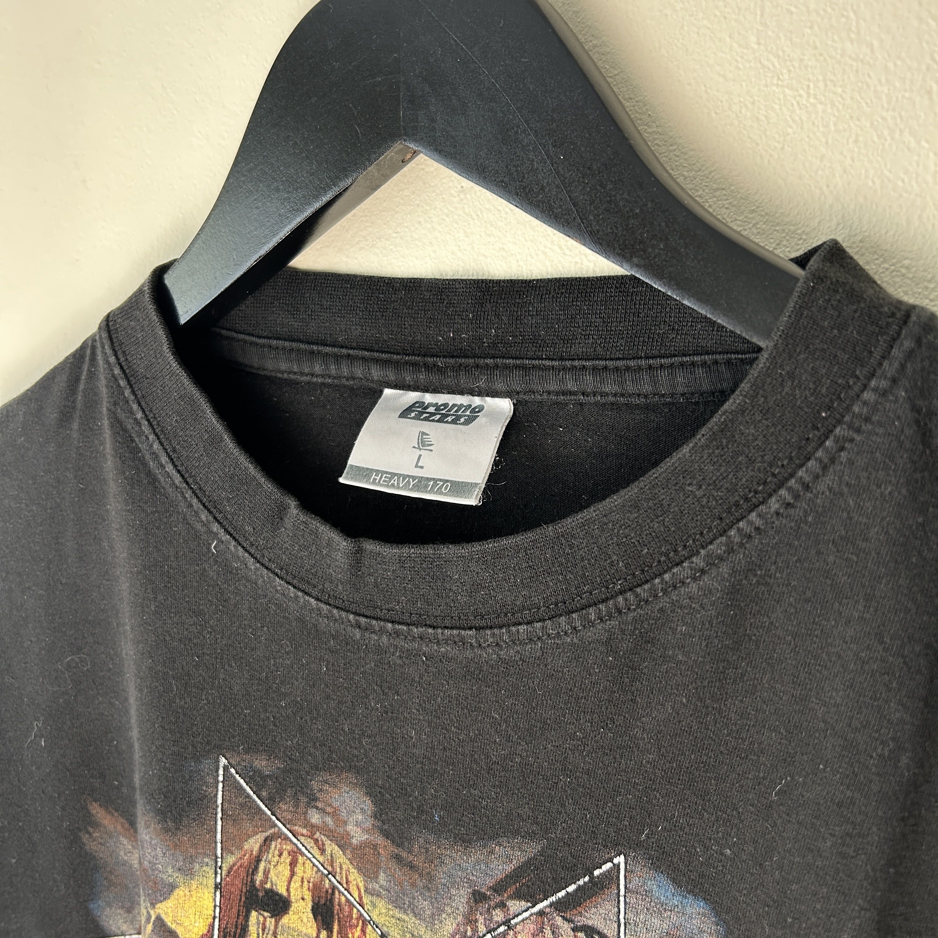 Band Tees Vintage Slipknot Iowa 2001 Band T-shirt Size US L / EU 52-54 / 3 - 5 Thumbnail