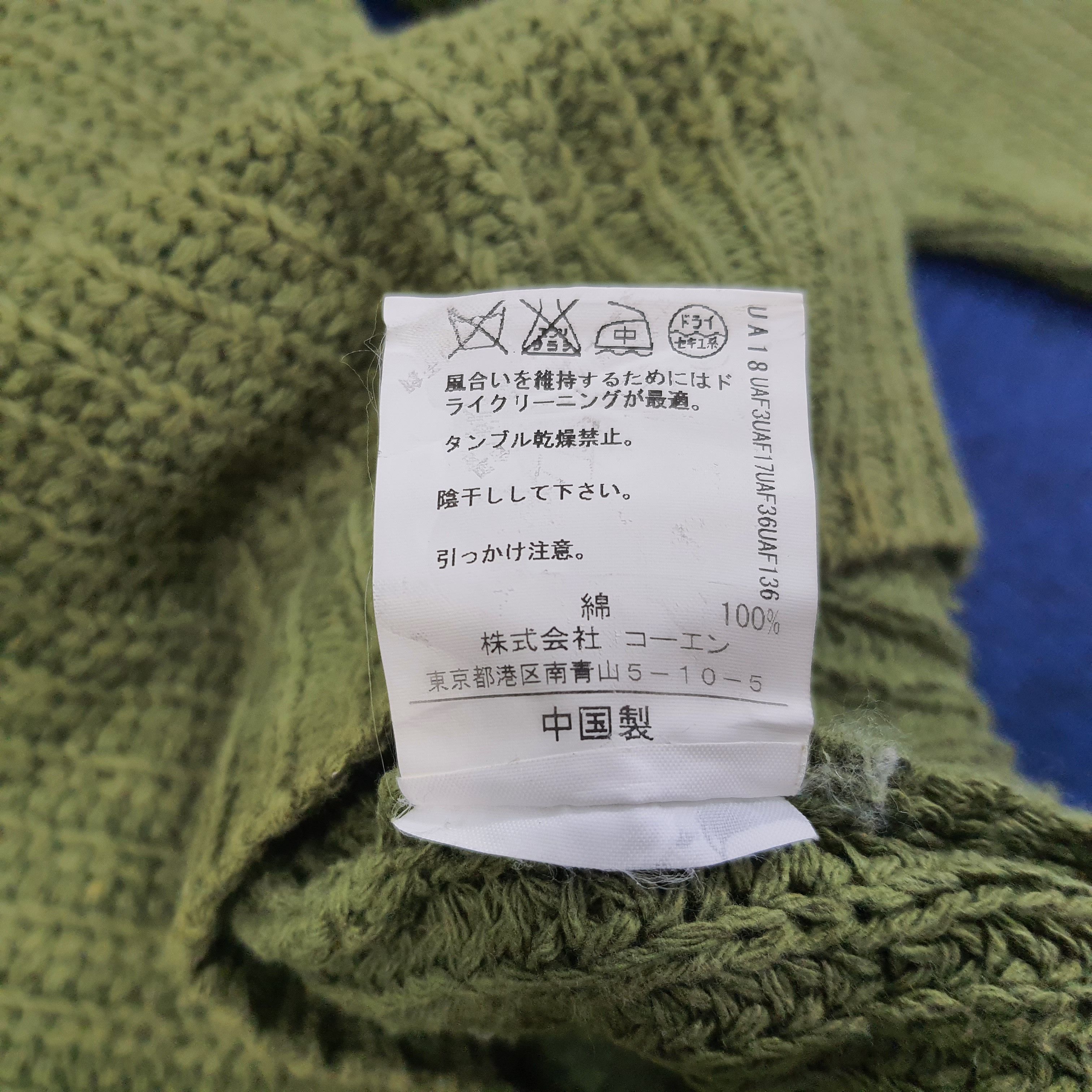 Japanese Brand Vintage Coen Tokyo Japan Custom Logo Knitwear C225N1 Size US M / EU 48-50 / 2 - 6 Thumbnail