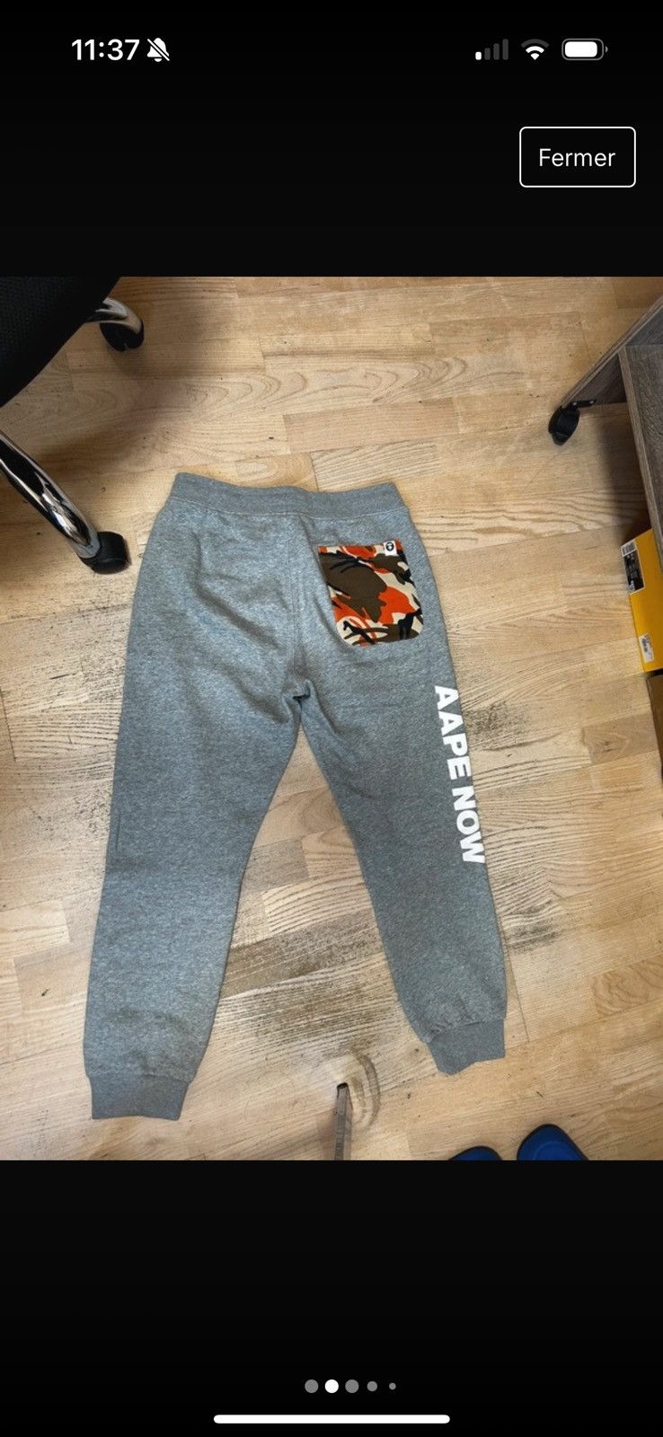 Aape Aape Sweat Pants Size US 30 / EU 46 - 2 Thumbnail