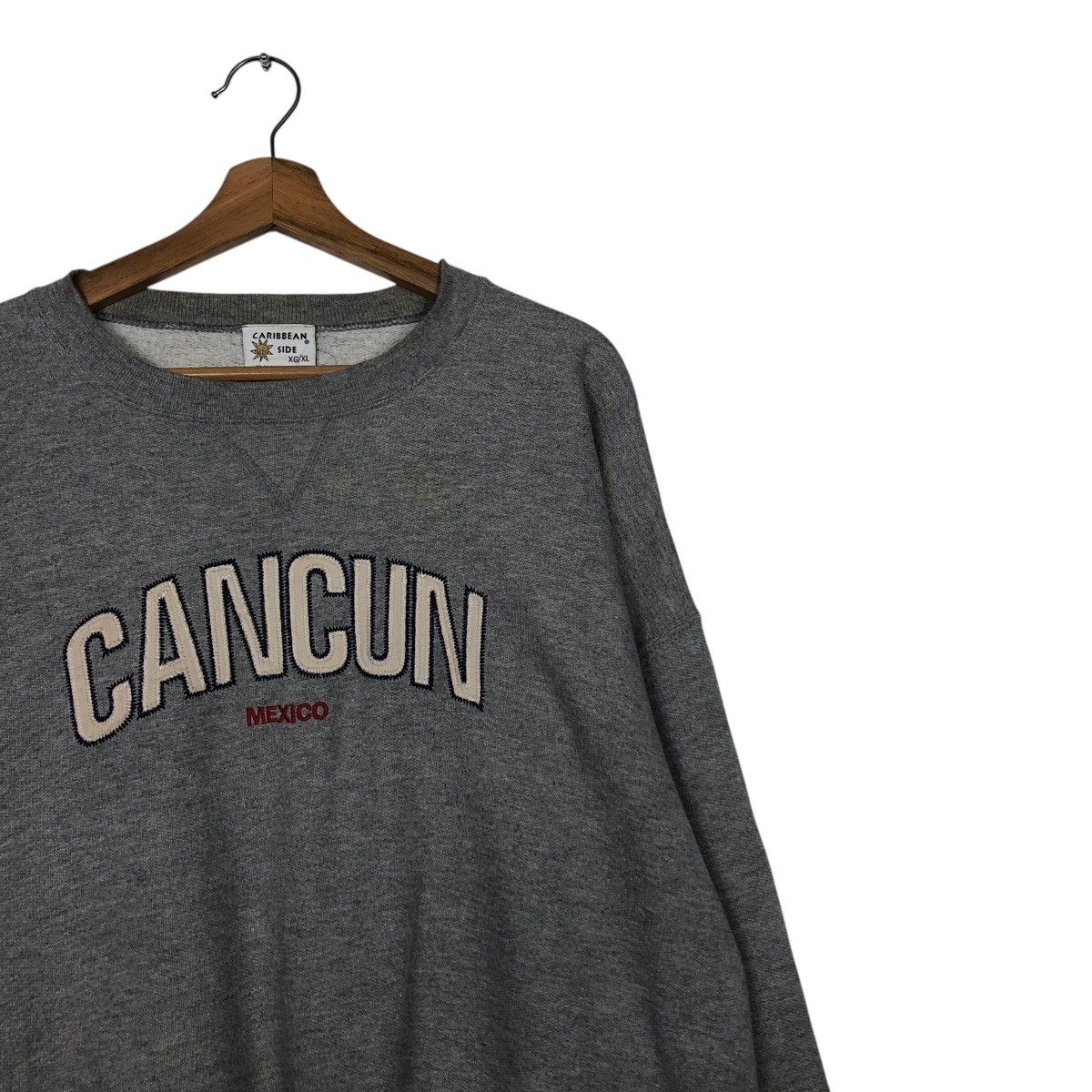 Japanese Brand × Vintage 📌Vintage Sweatshirt Caribbean Mexico Big Logo Spell Out Size US XL / EU 56 / 4 - 7 Thumbnail