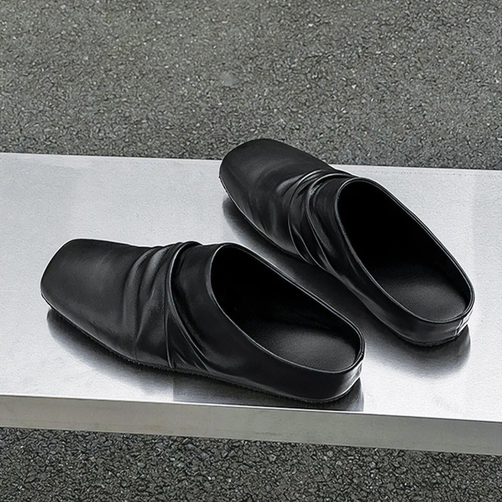 Other Pleated Leather Slip-On Mules Size US 13 / EU 46 - 5 Thumbnail