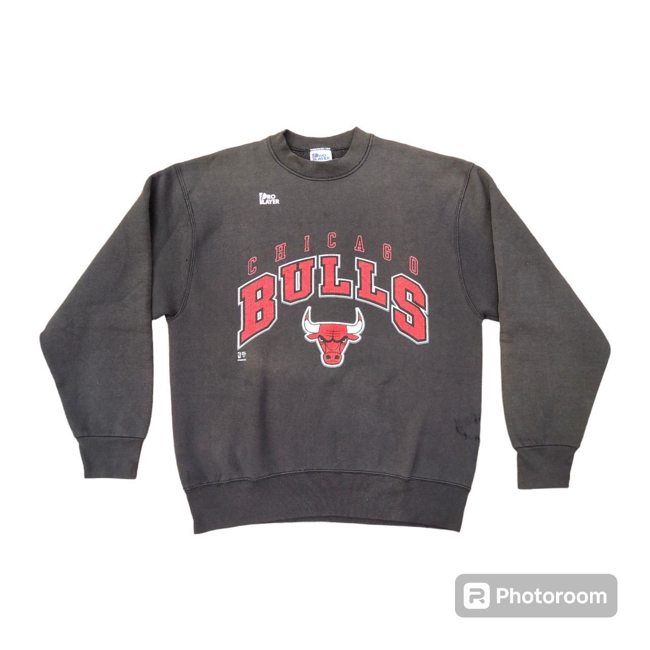 Vintage chicago bulls sweatshirt sunfaded