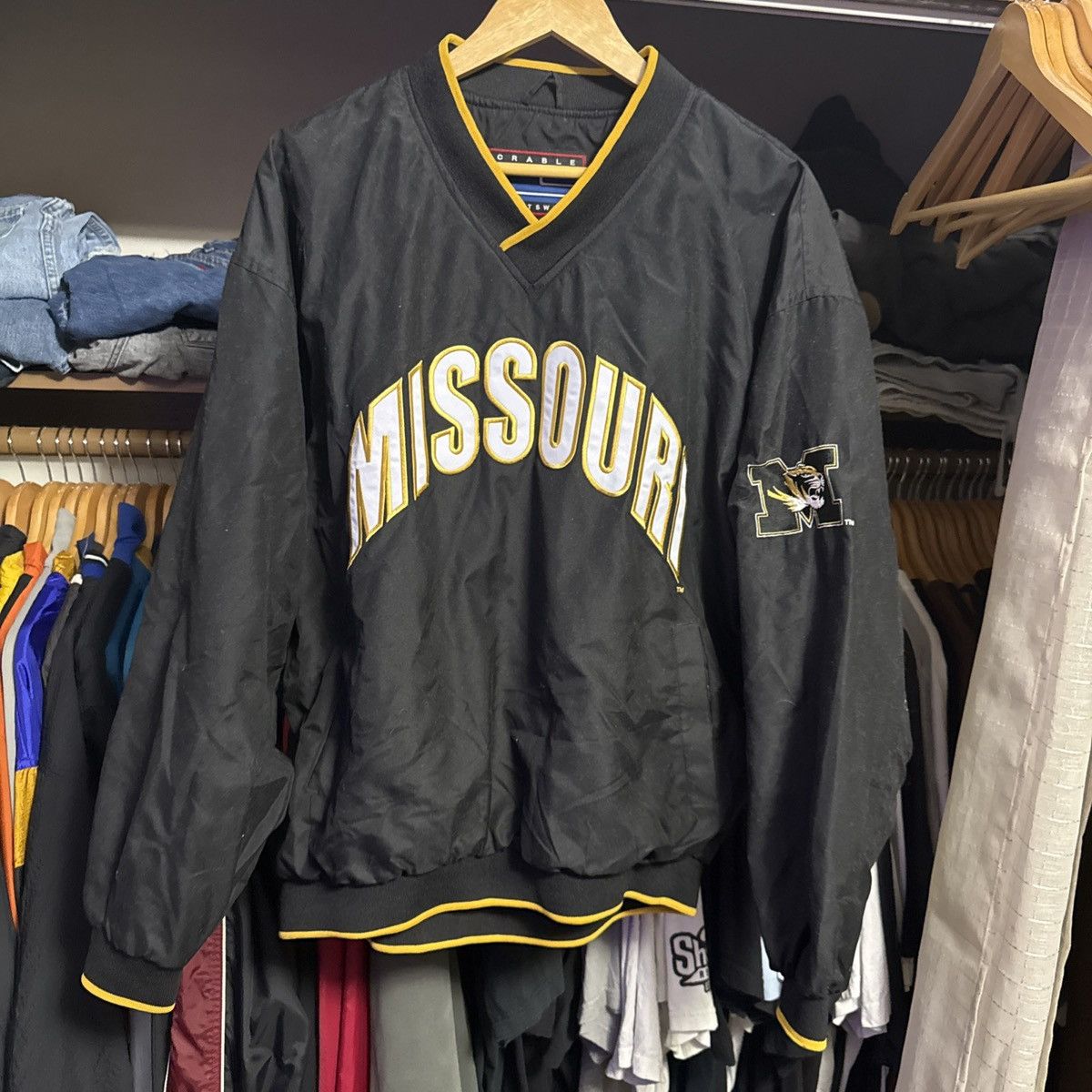 Other Vintage Crable Sportswear Missouri Tigers Mizzou Large Size US L / EU 52-54 / 3 - 1 Thumbnail